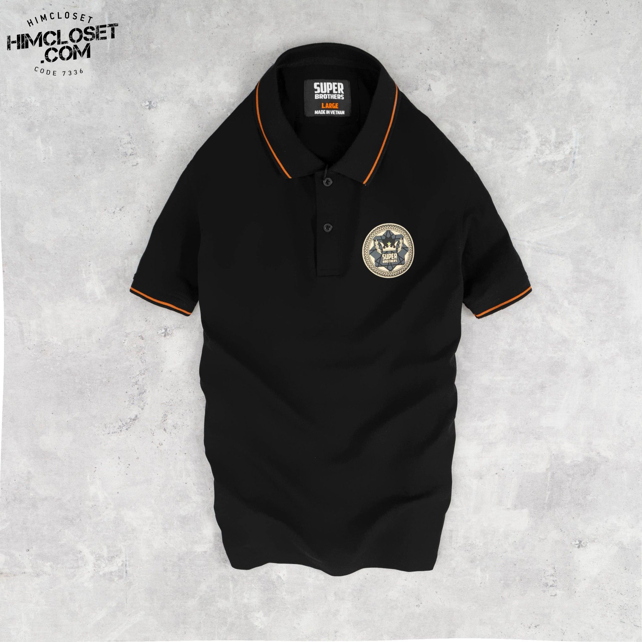 Polo S.Brothers Logo Tròn