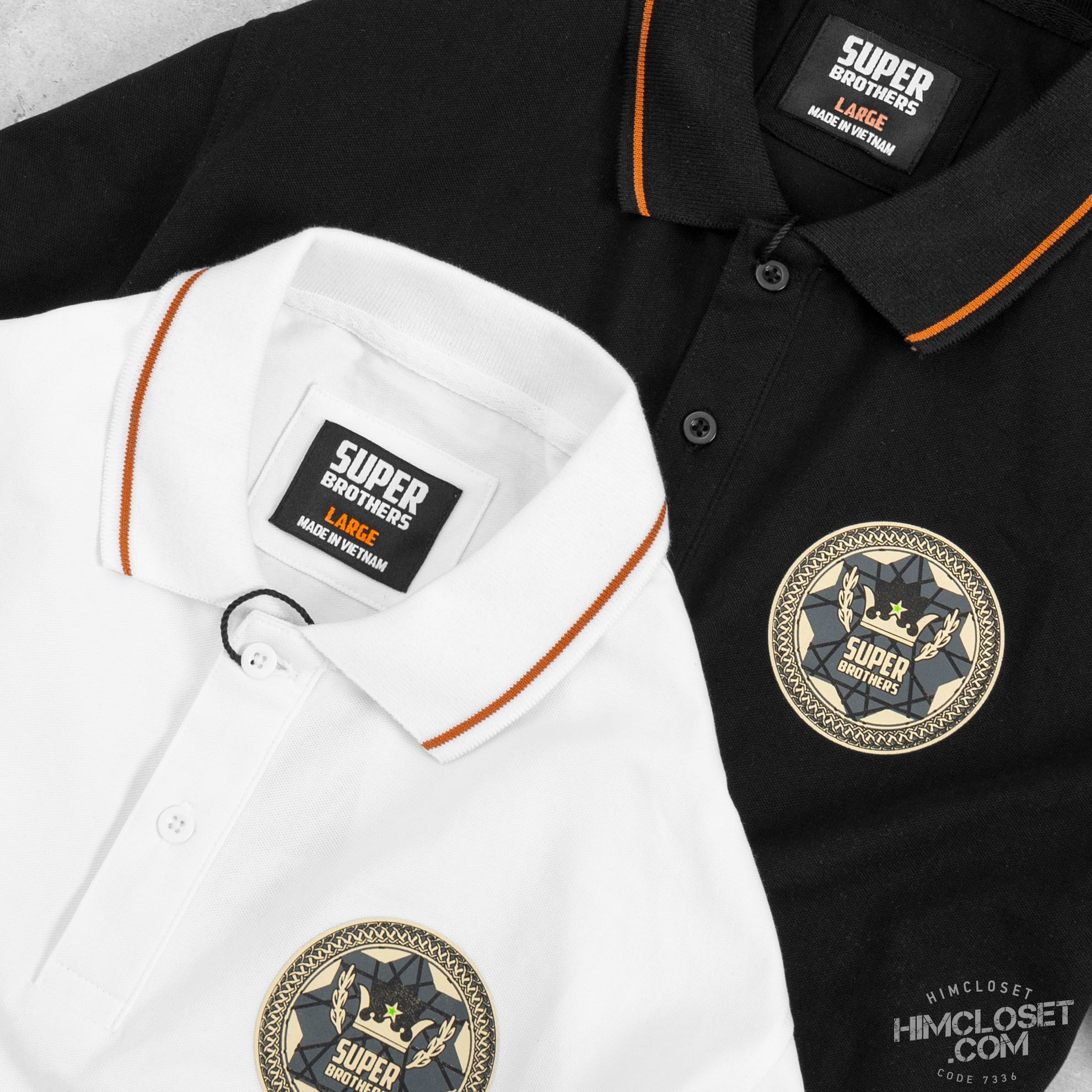 Polo S.Brothers Logo Tròn