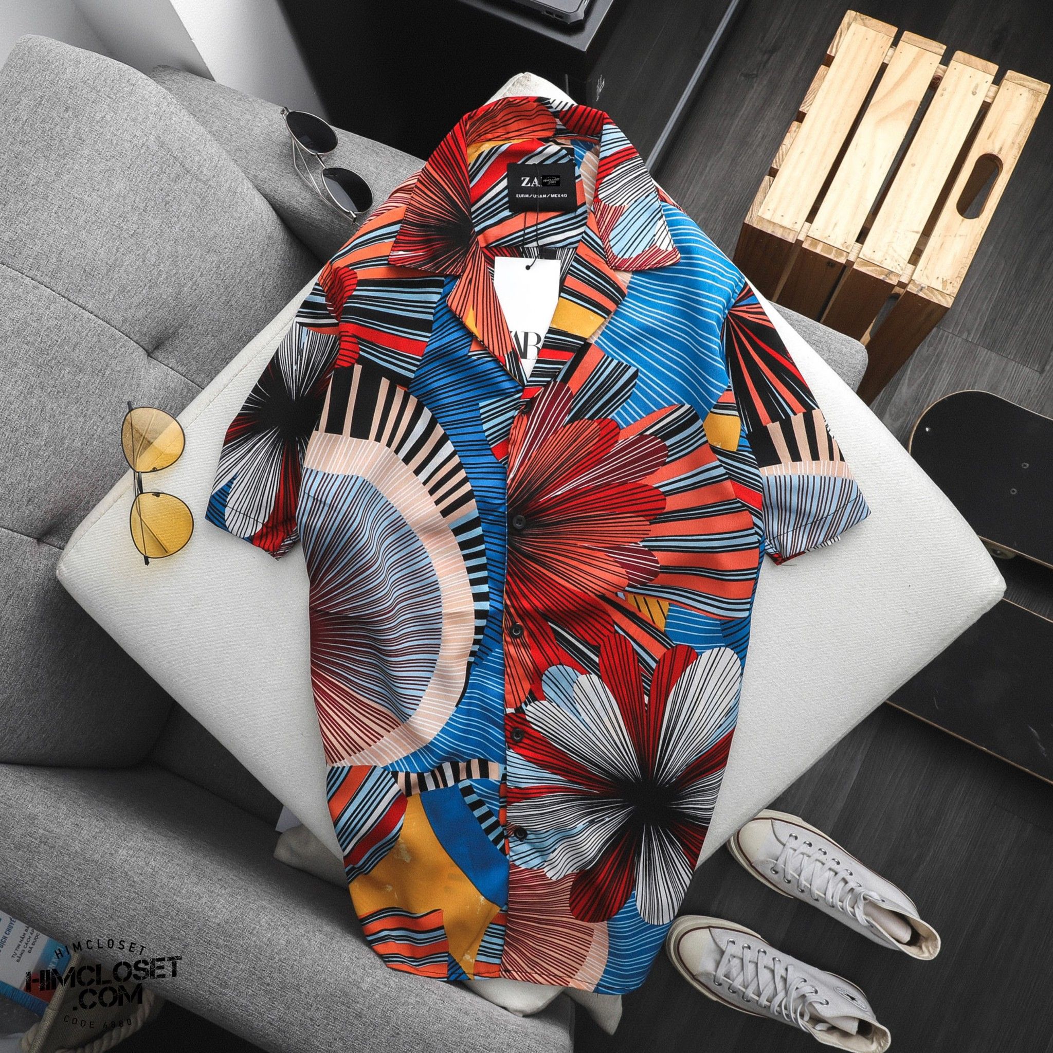 SM ZR TN Linen Họa Tiết