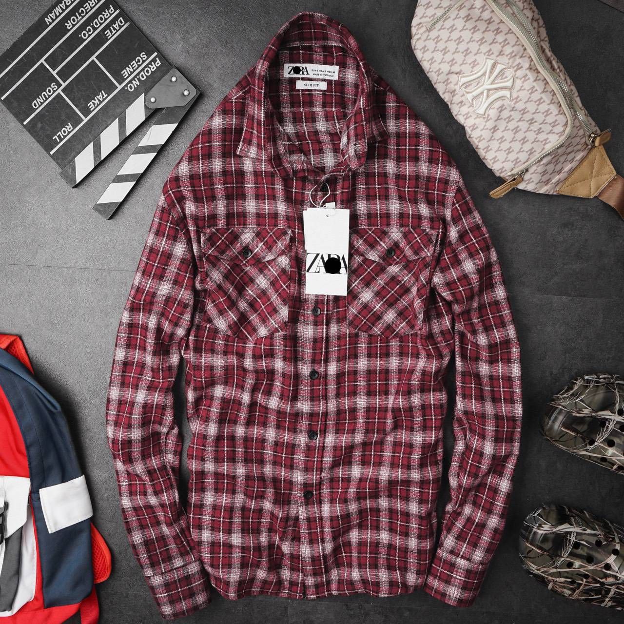 Flannel ZR Caro 2 Túi