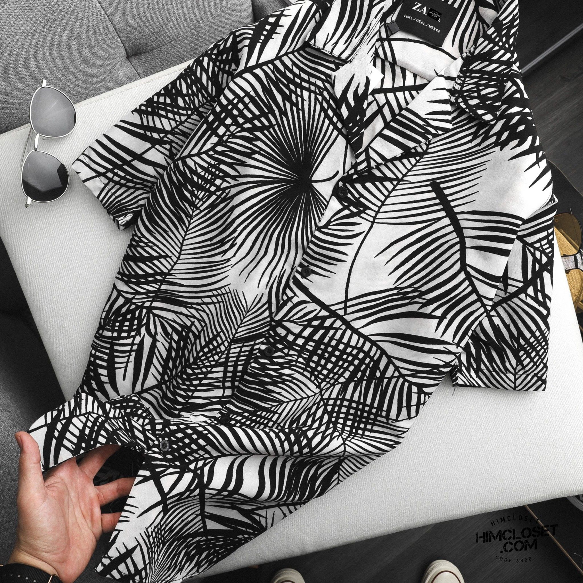 SM ZR TN Linen Họa Tiết