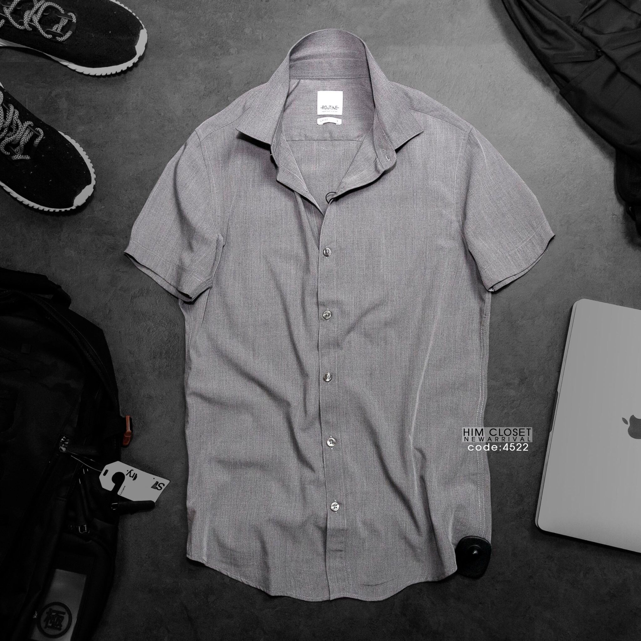 Modal Routine Sleeve Shirt