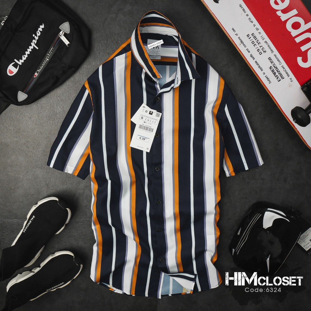 ZR Striped Relaxed Fit Shirt