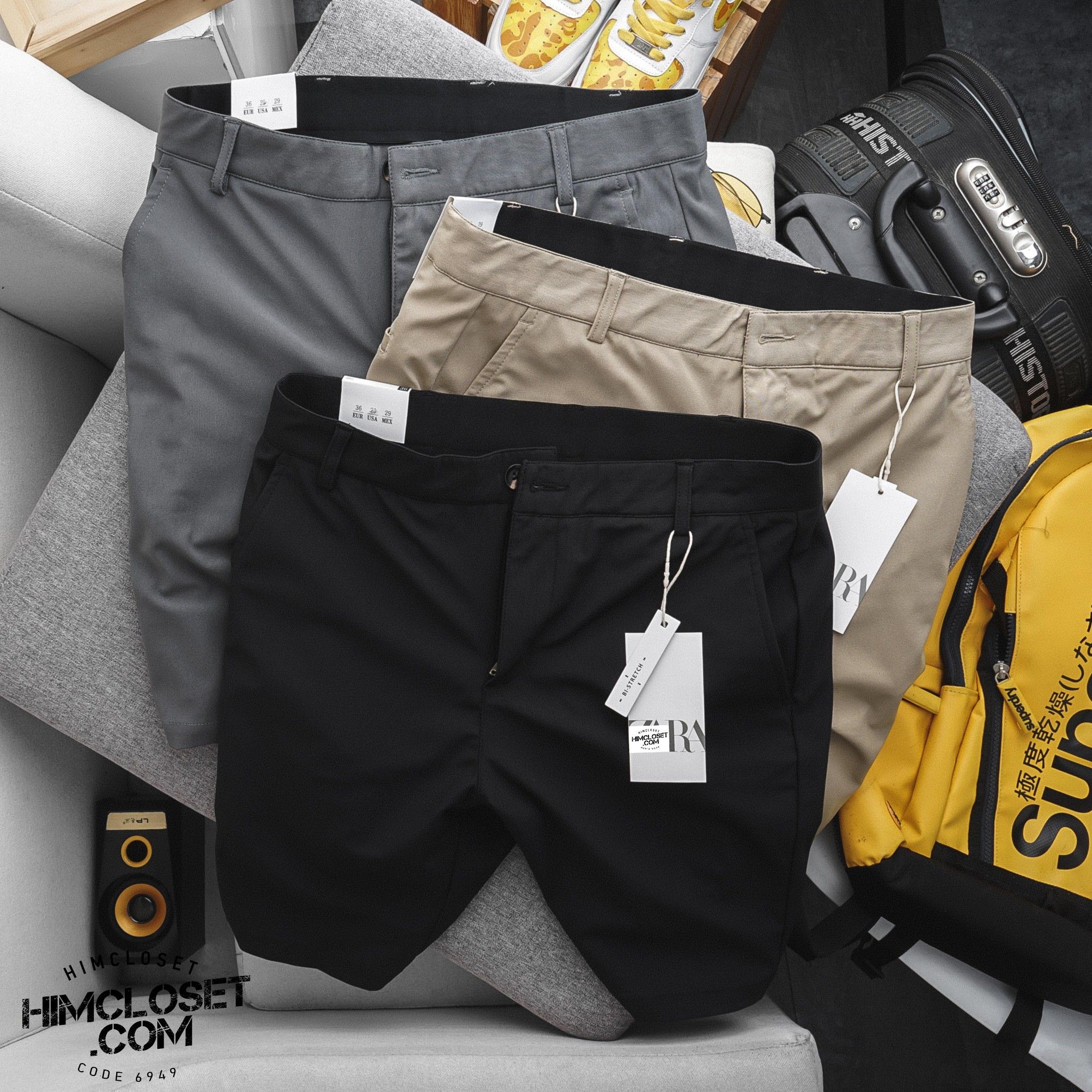 Short Dù ZR Trơn
