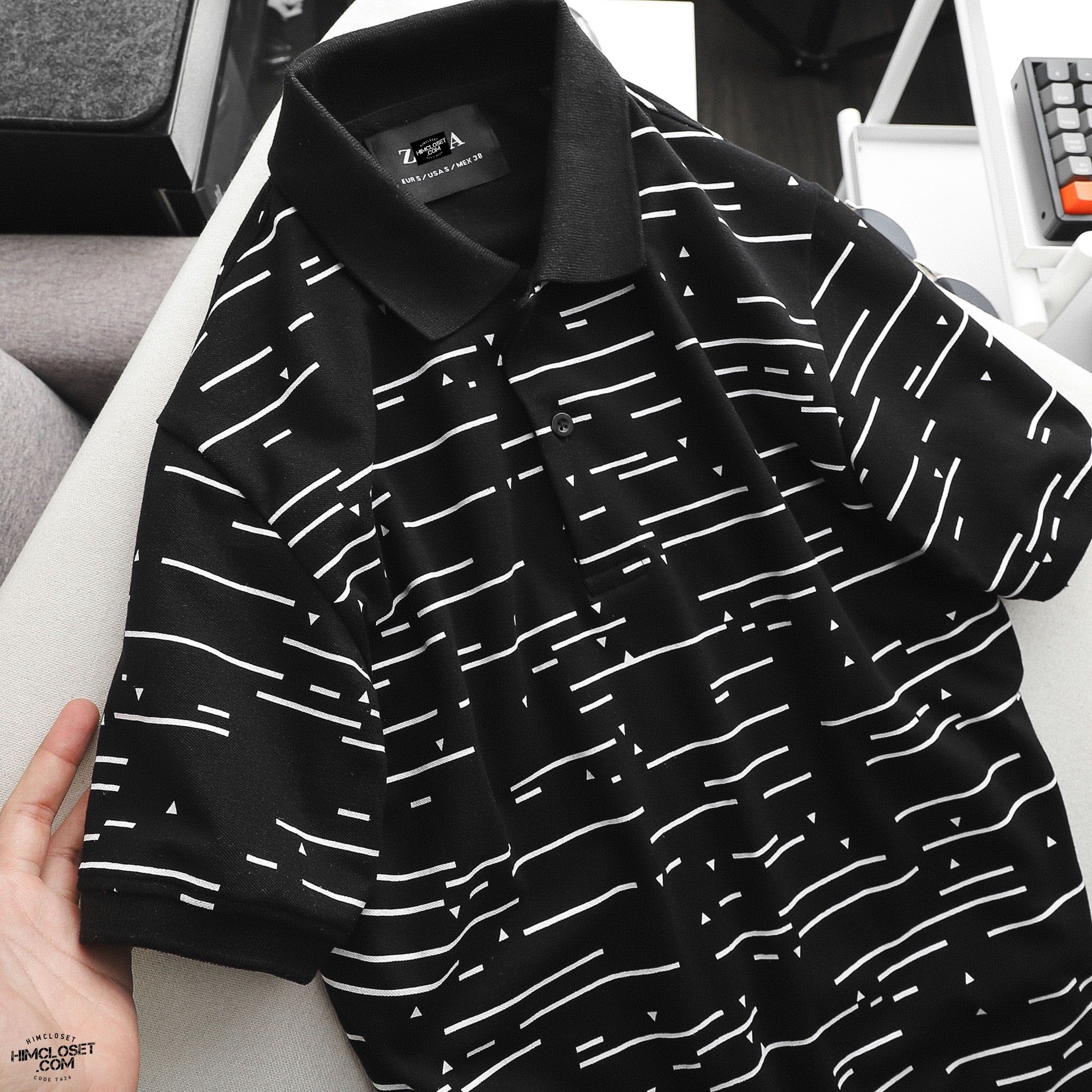 Polo ZR Hoạ Tiết