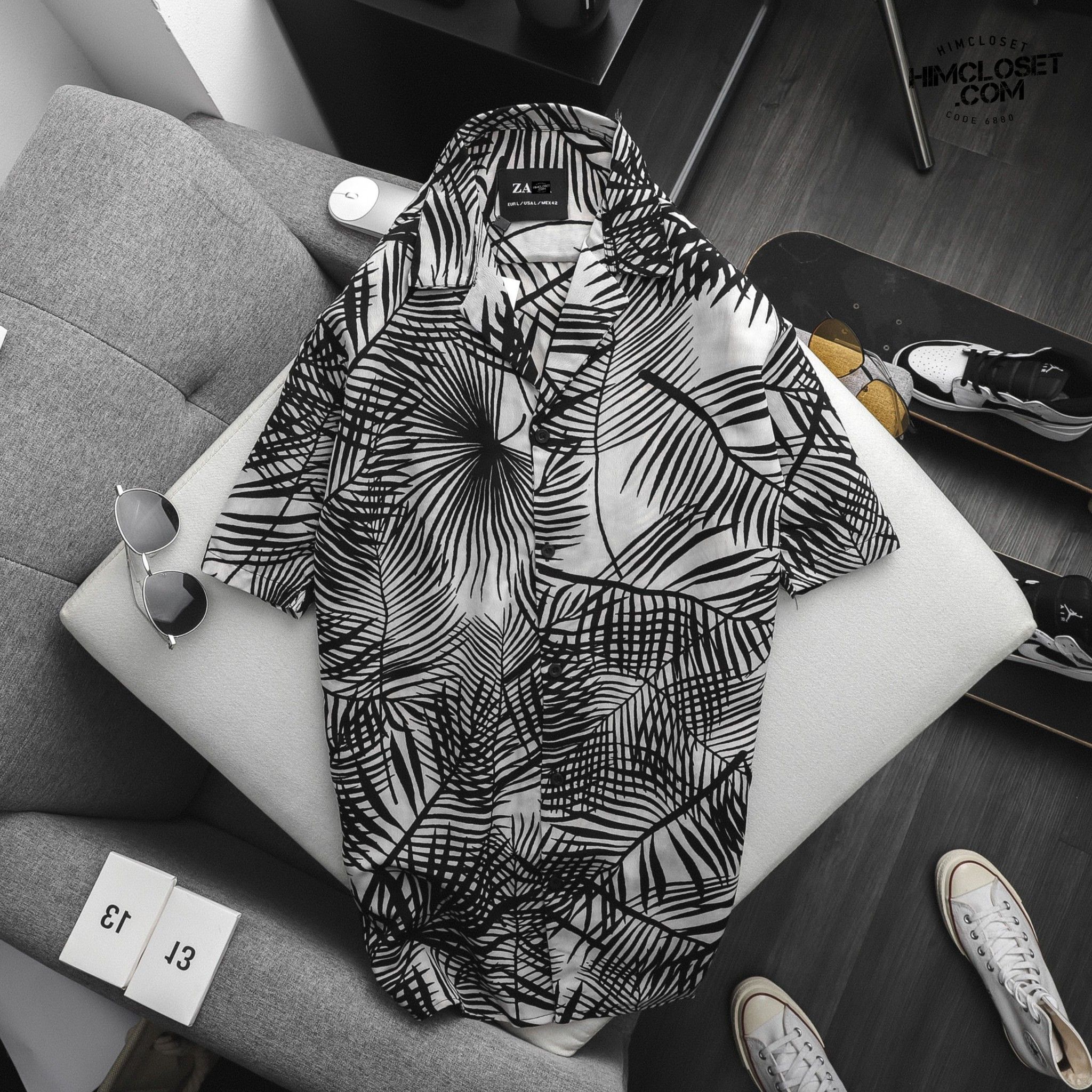 SM ZR TN Linen Họa Tiết