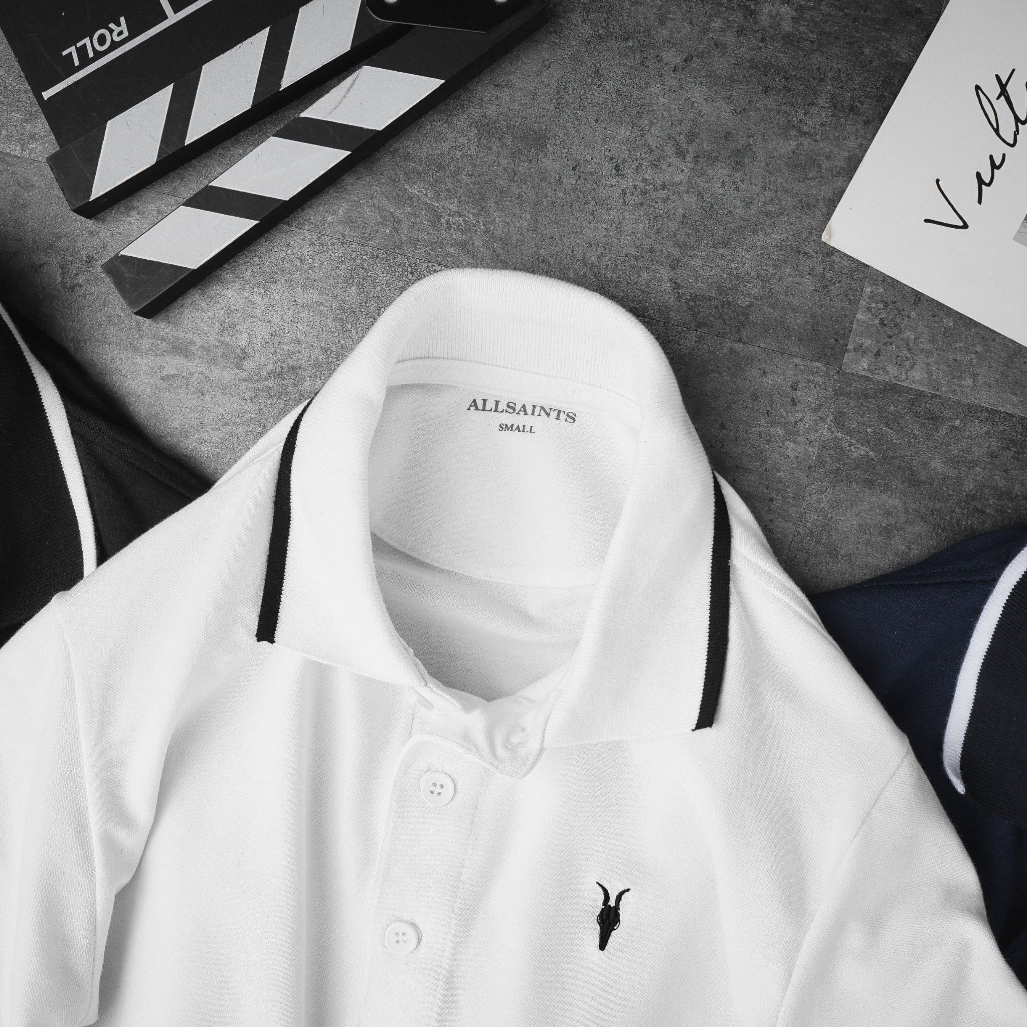 Polo A.Saints Viền Cổ