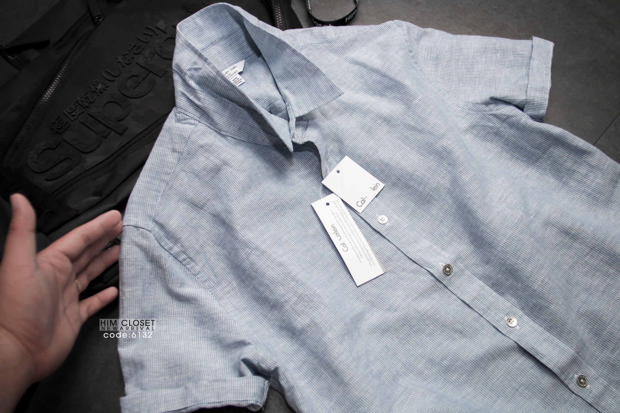 C.K Linen Sleeve Shirt
