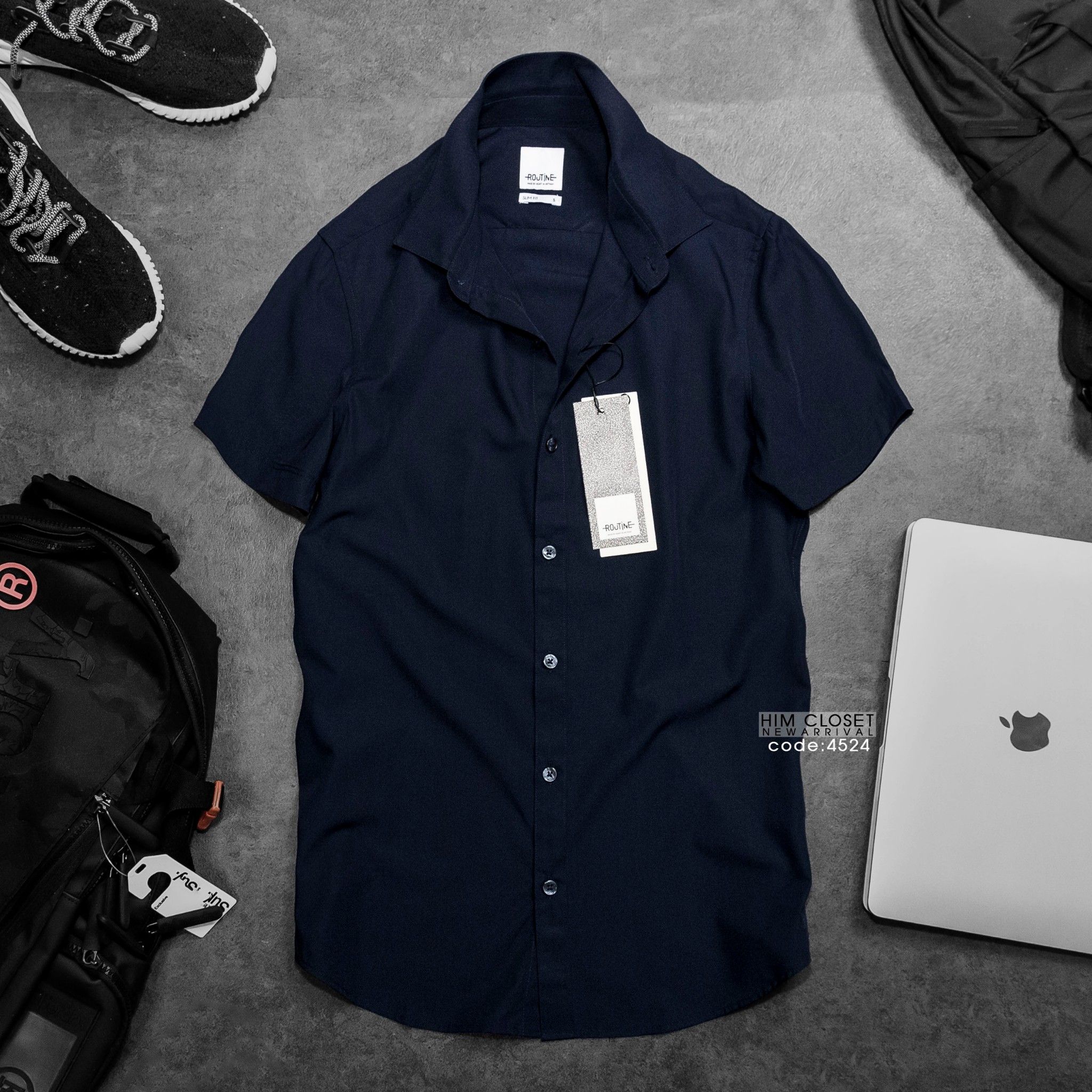 Modal Routine Sleeve Shirt