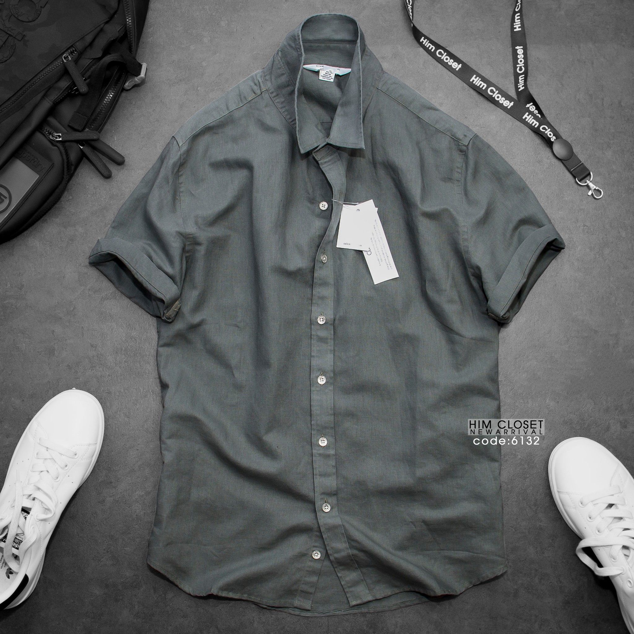 C.K Linen Sleeve Shirt