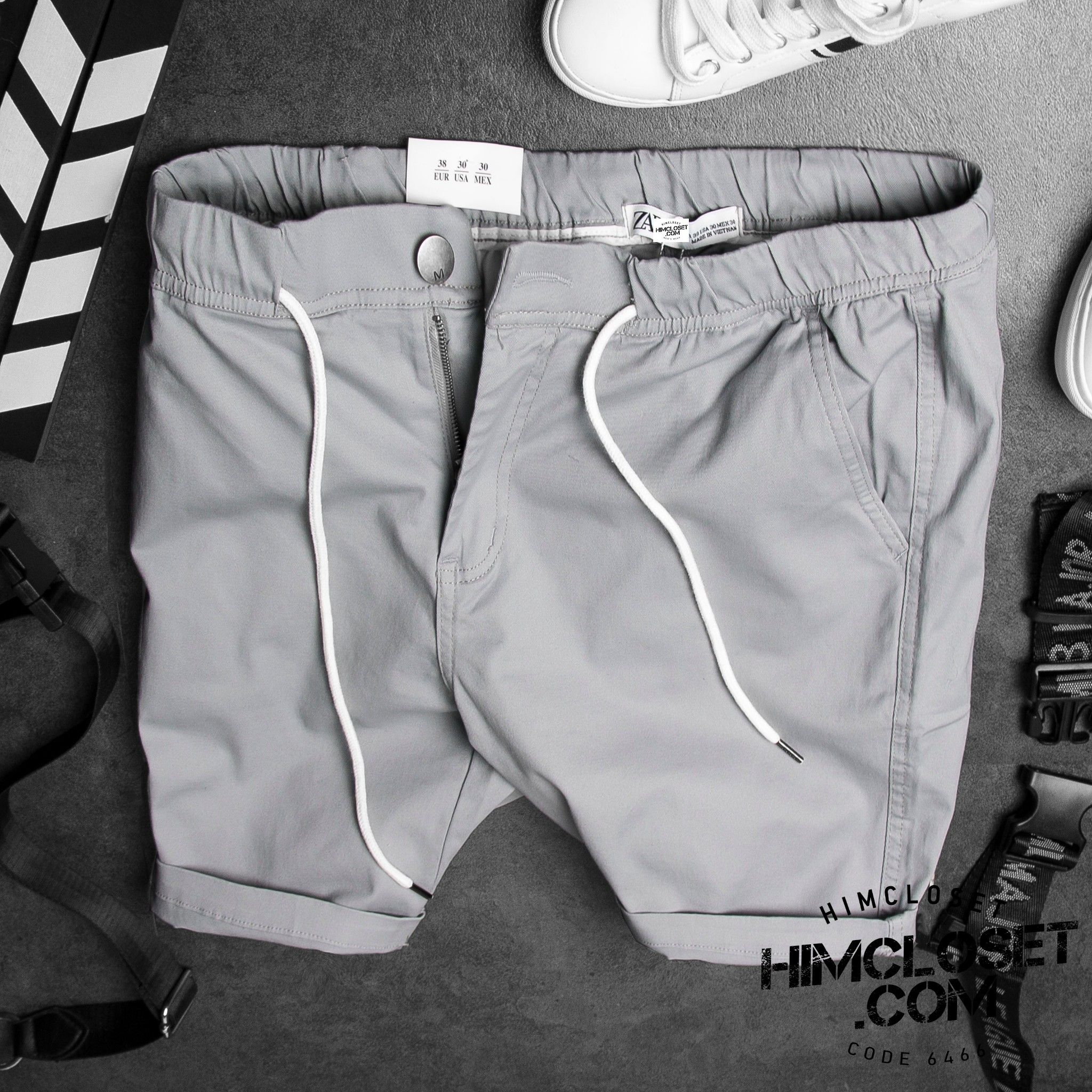 Short Kaki ZR Lưng Thun