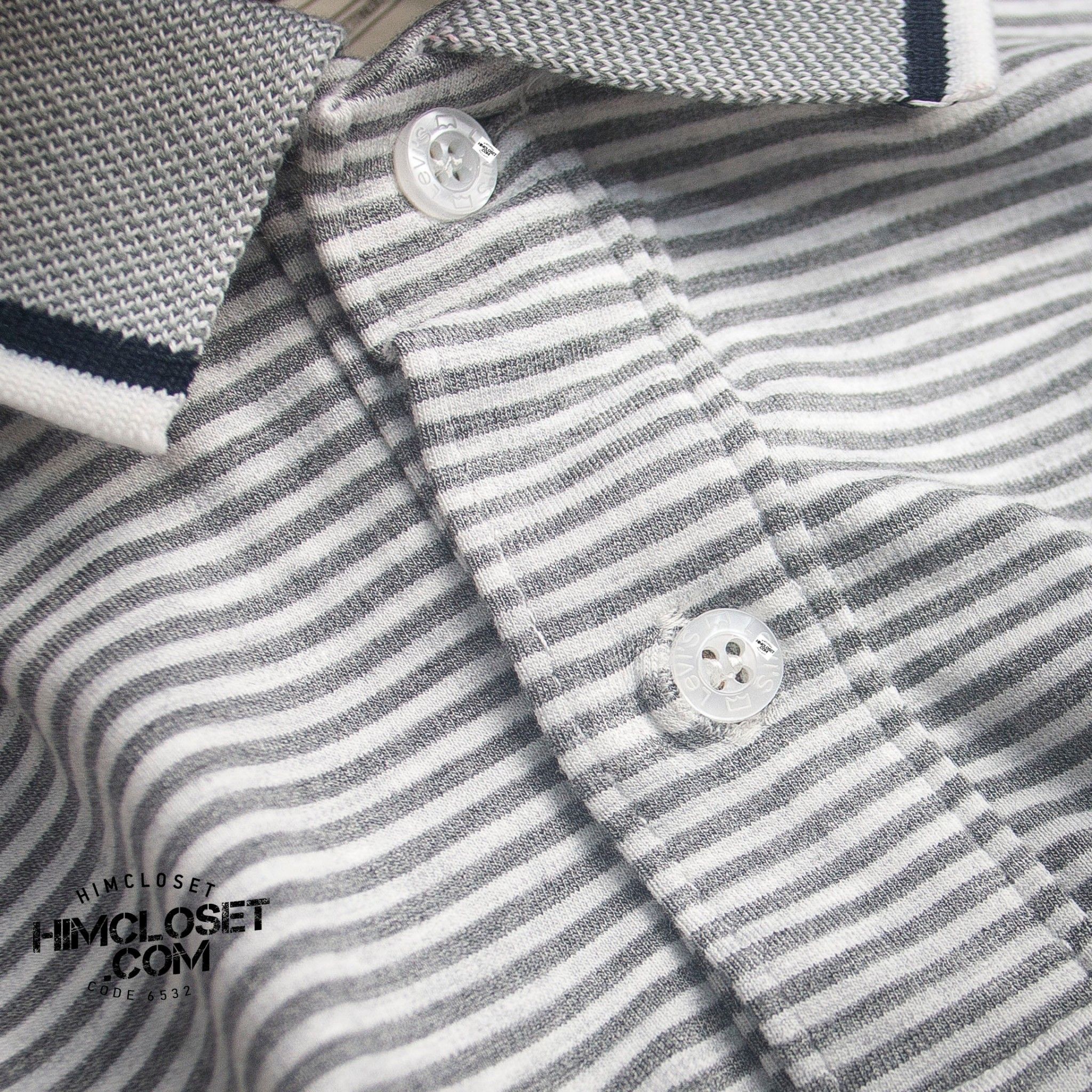 Polo LV's Sọc Ngang