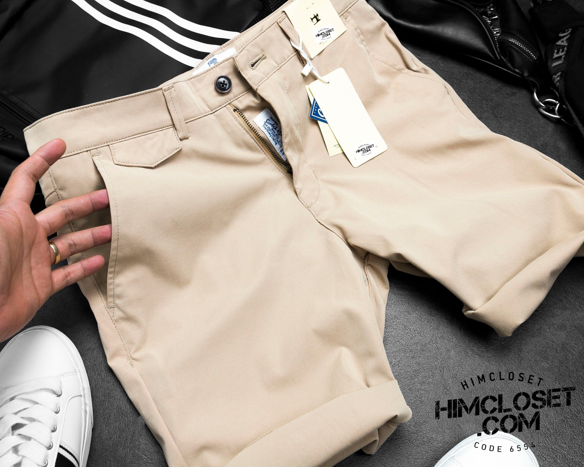 Short Kaki S&S