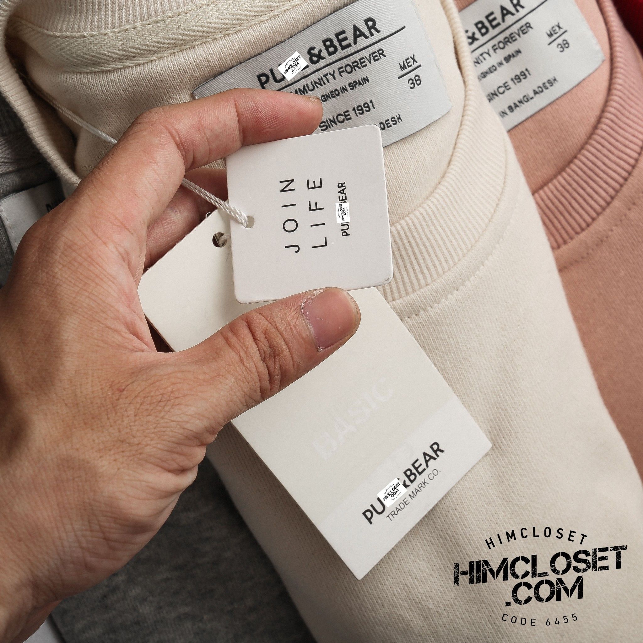 Sweater P&B trơn