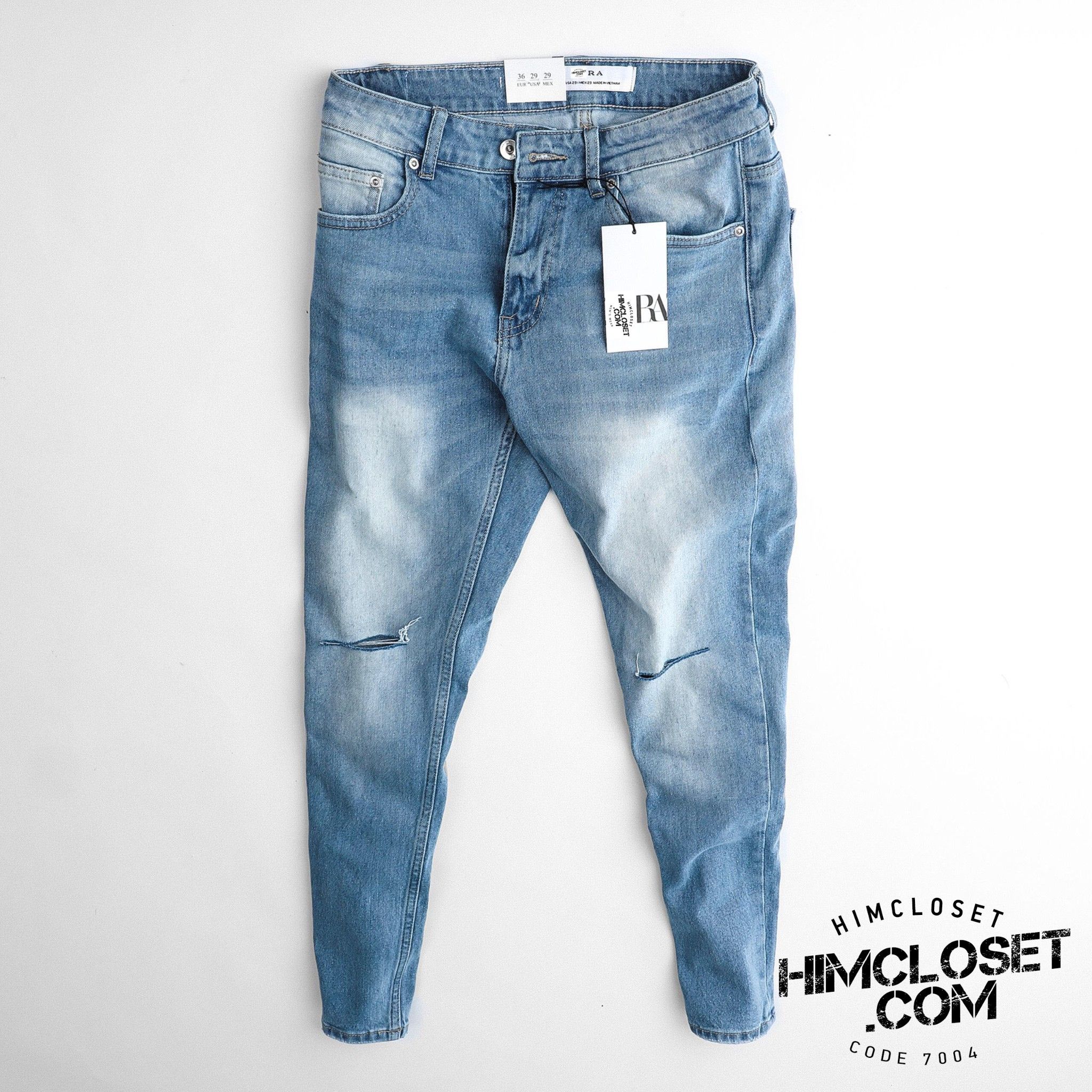 QJ ZR Slimfit Rách Gối