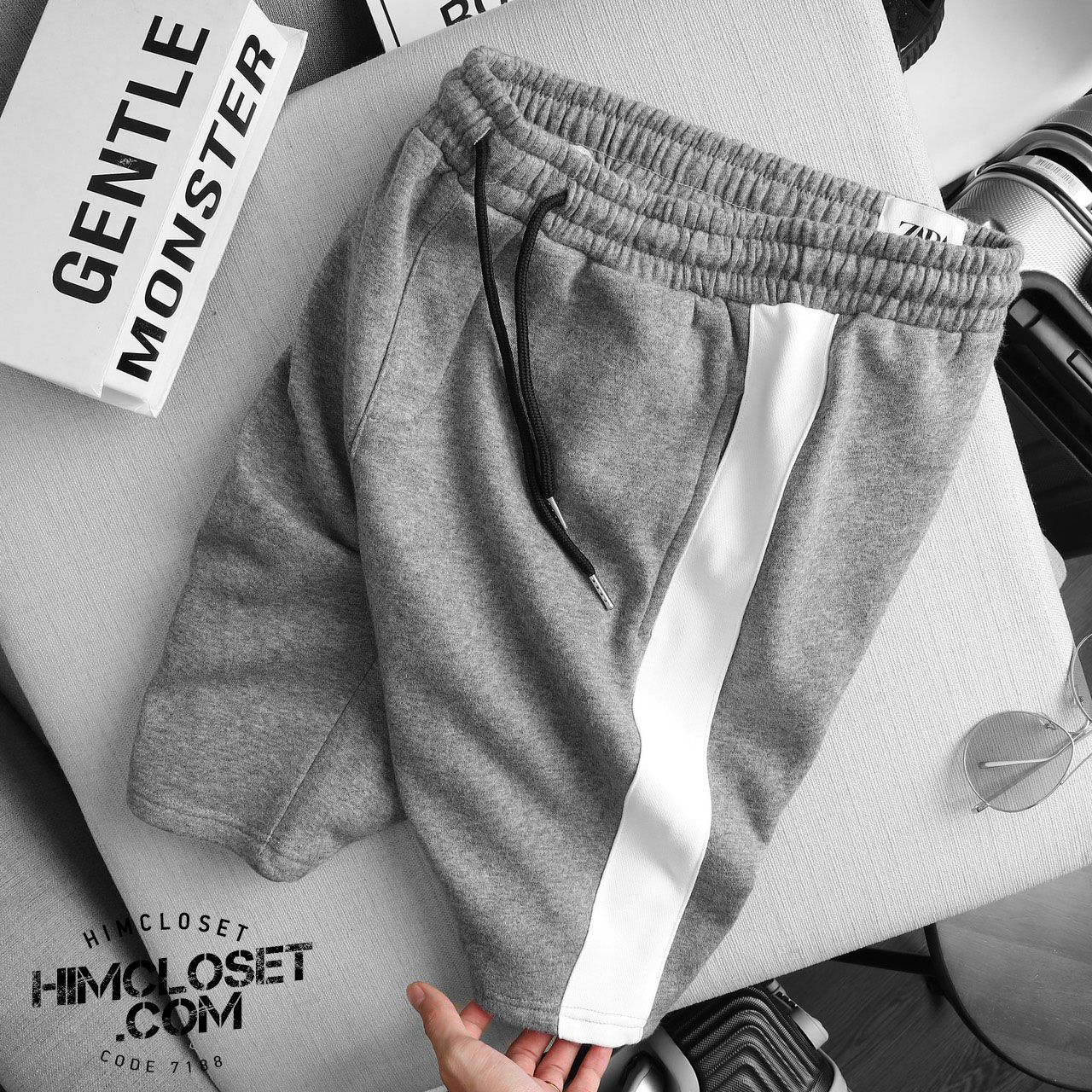 Short Thun ZR Sọc Hông