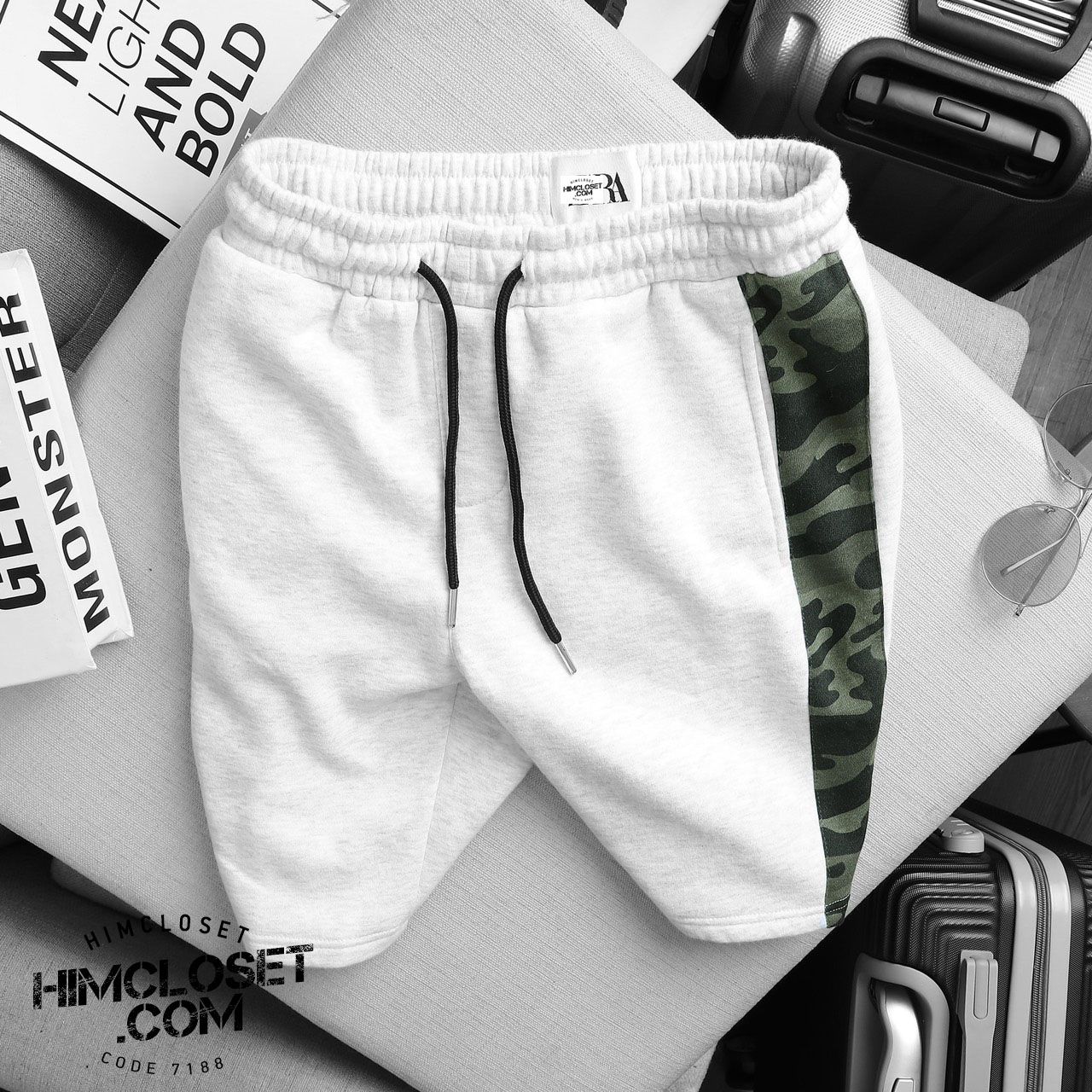 Short Thun ZR Sọc Hông