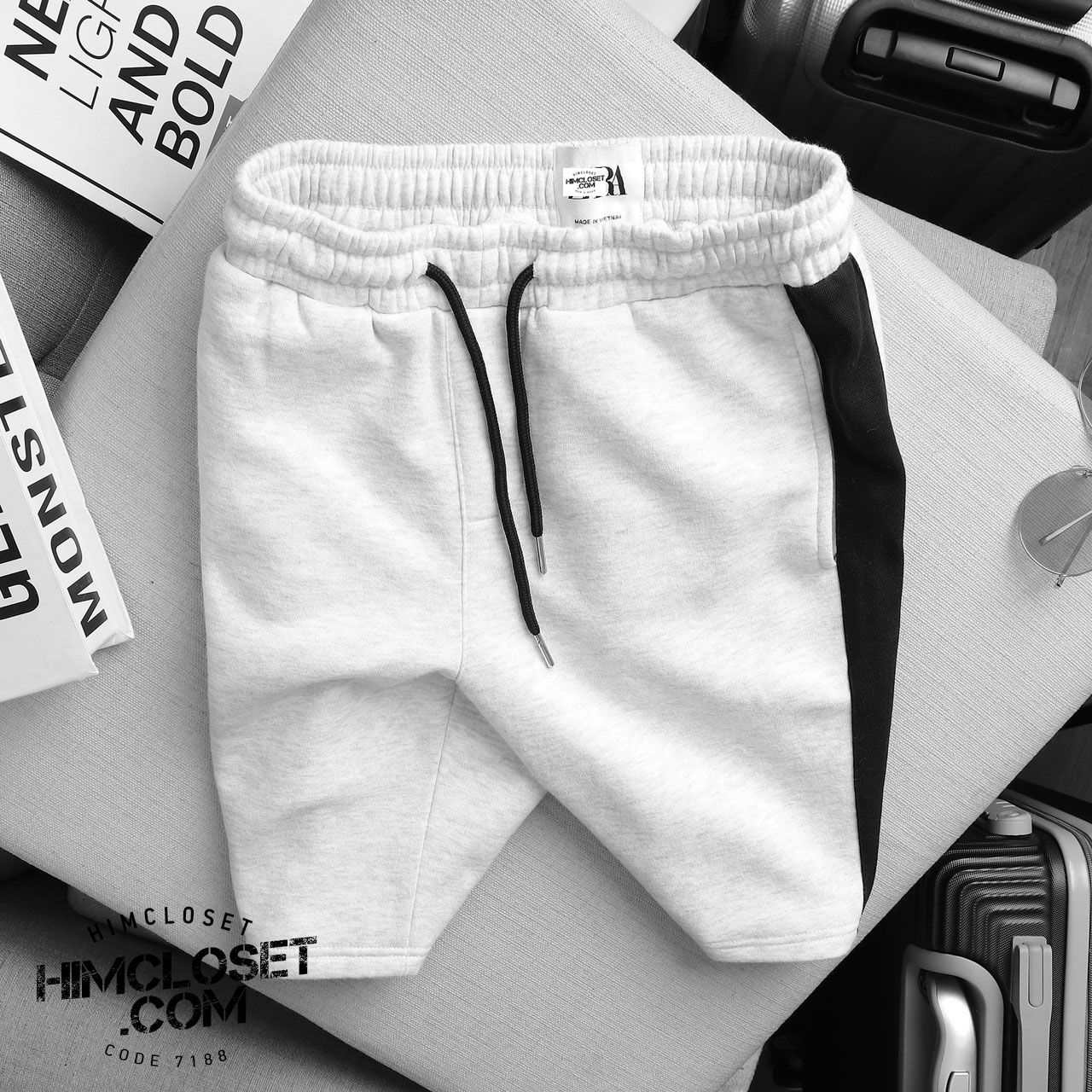 Short Thun ZR Sọc Hông
