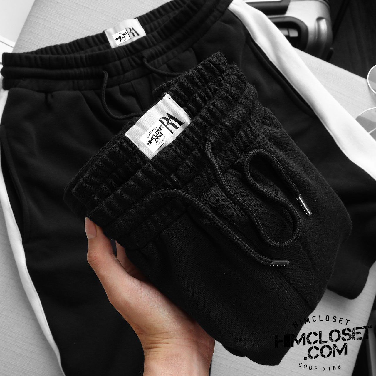 Short Thun ZR Sọc Hông