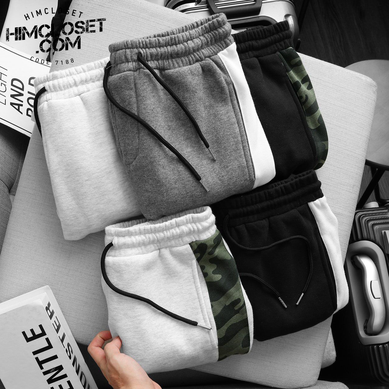 Short Thun ZR Sọc Hông
