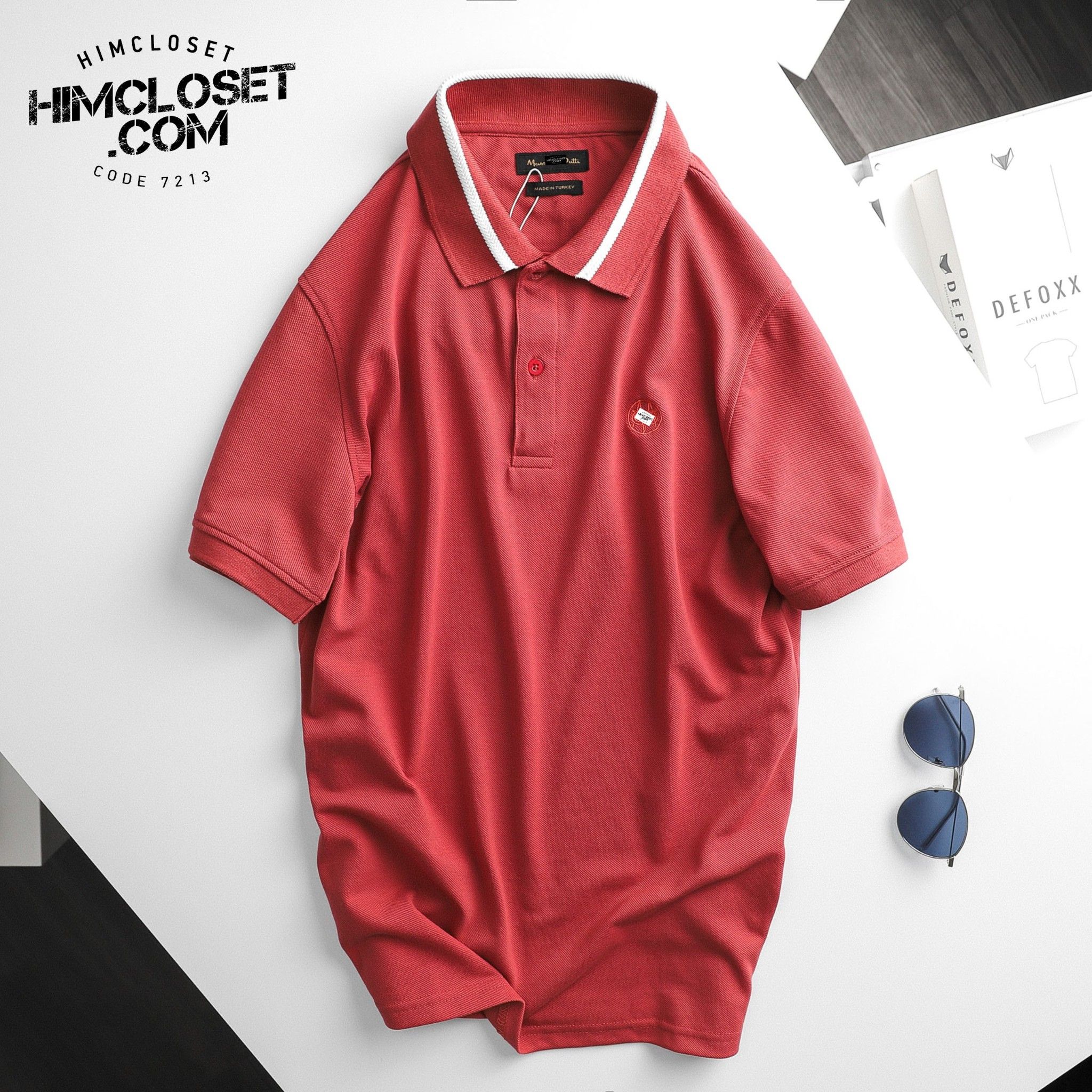 Polo Massimo Viền Cổ