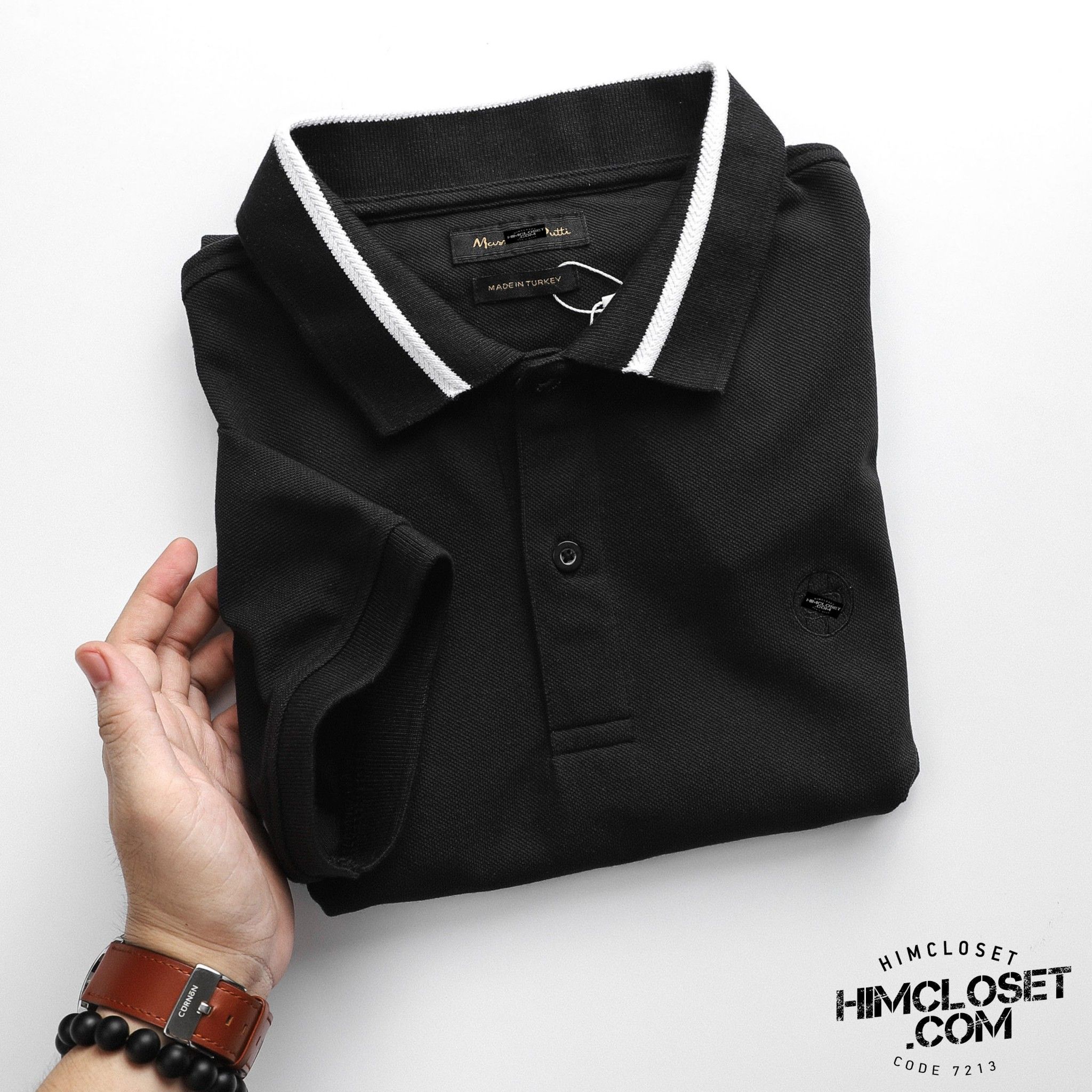 Polo Massimo Viền Cổ