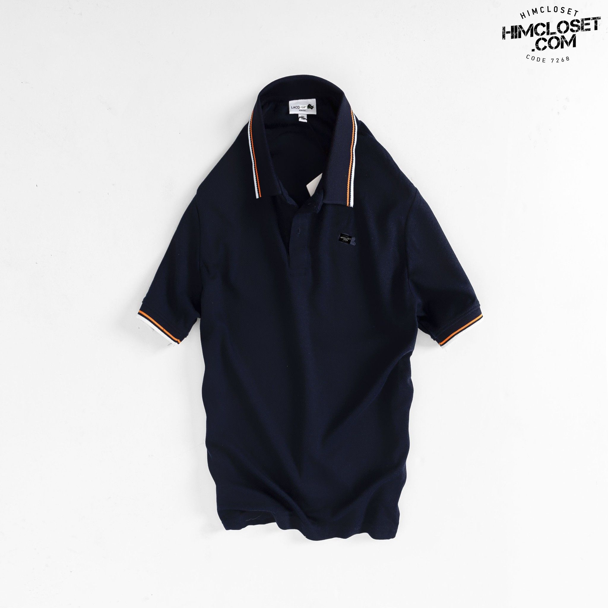 Polo Lac0ste Logo Thêu