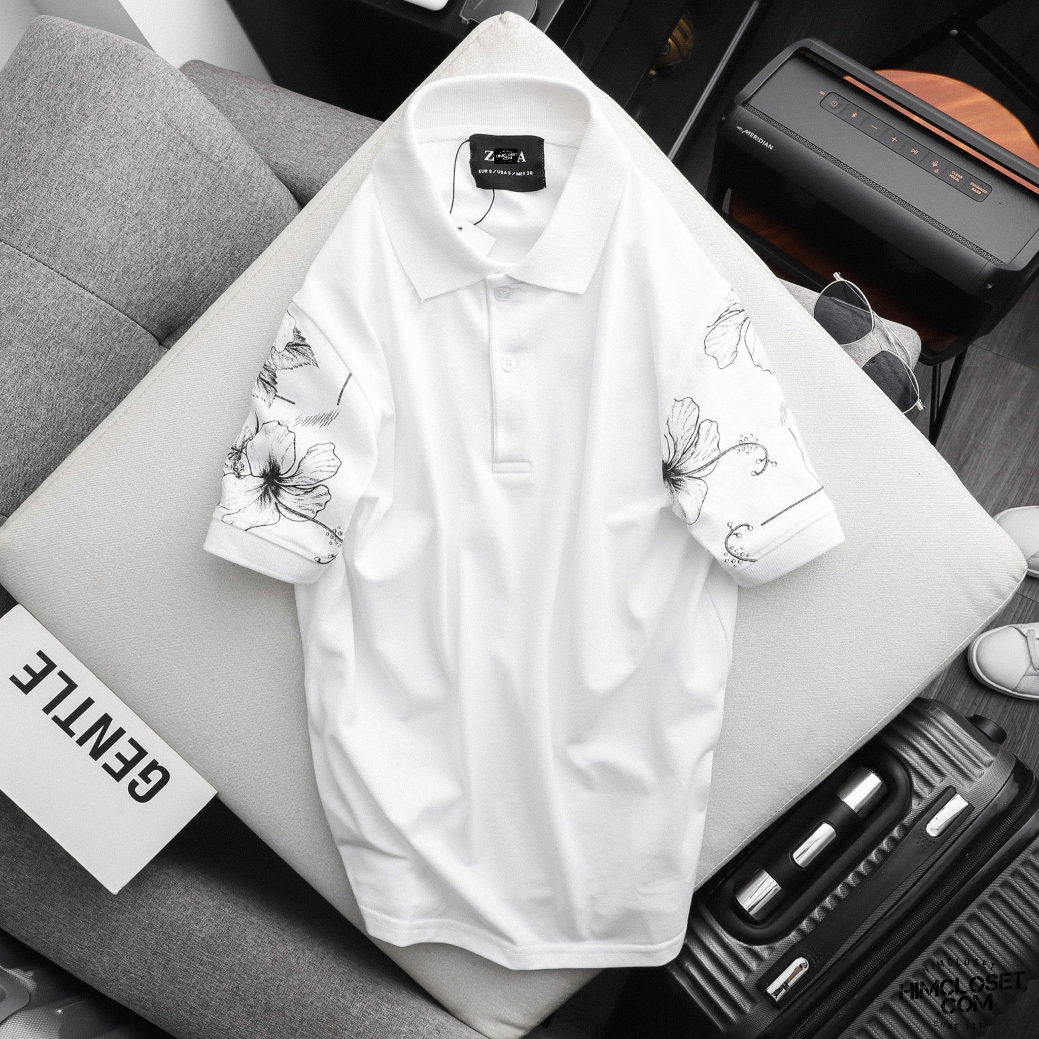 Polo ZR Hoạ Tiết Tay
