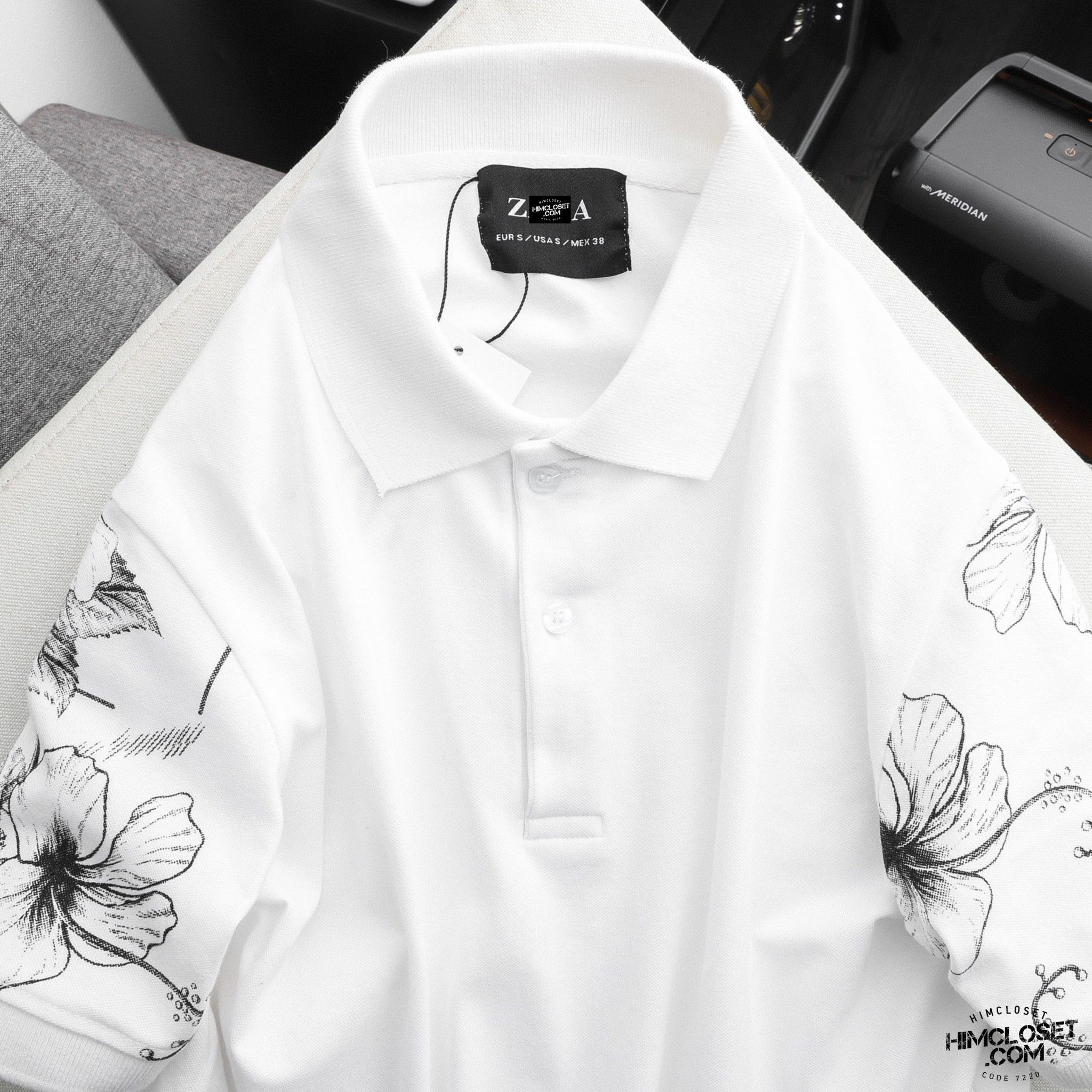 Polo ZR Hoạ Tiết Tay