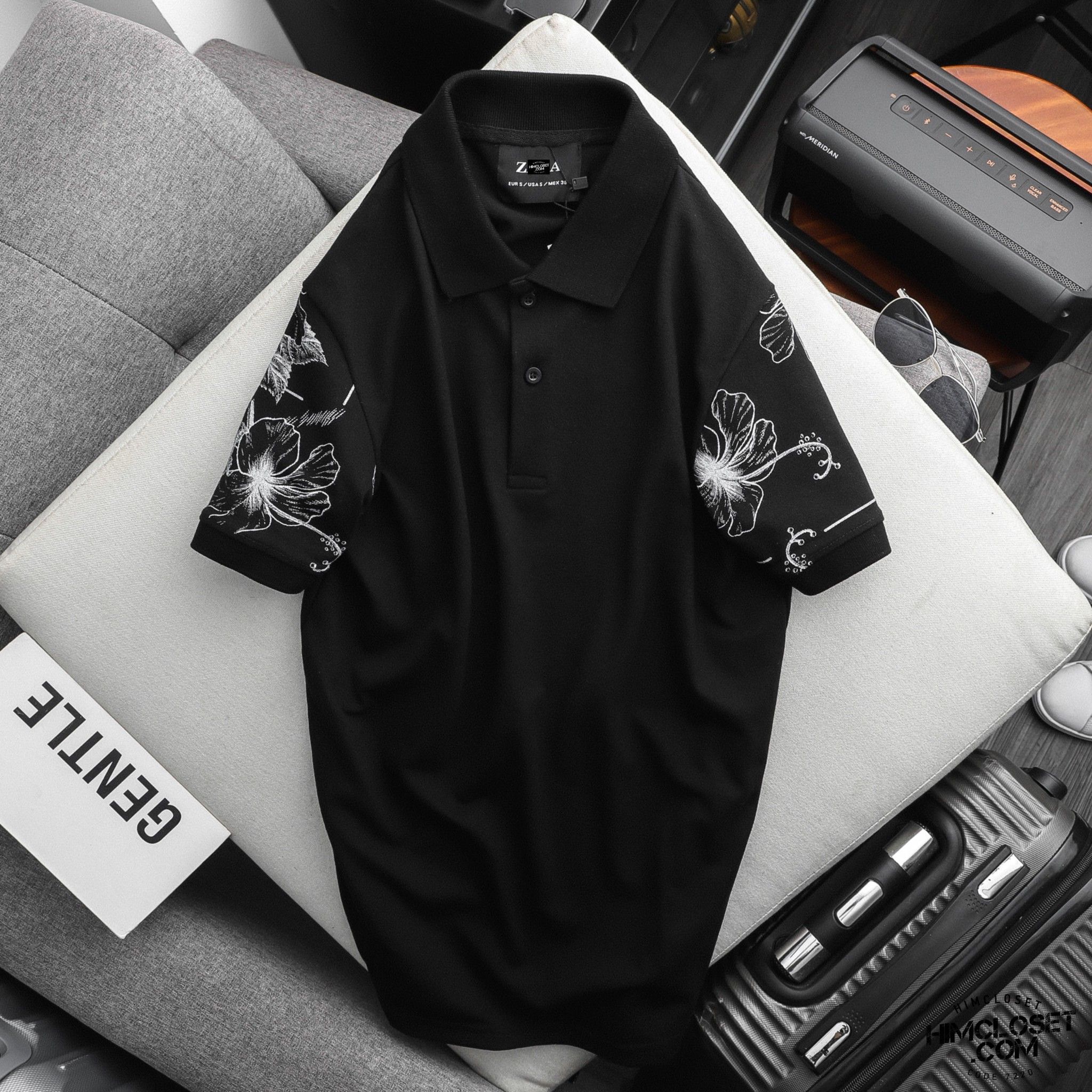 Polo ZR Hoạ Tiết Tay
