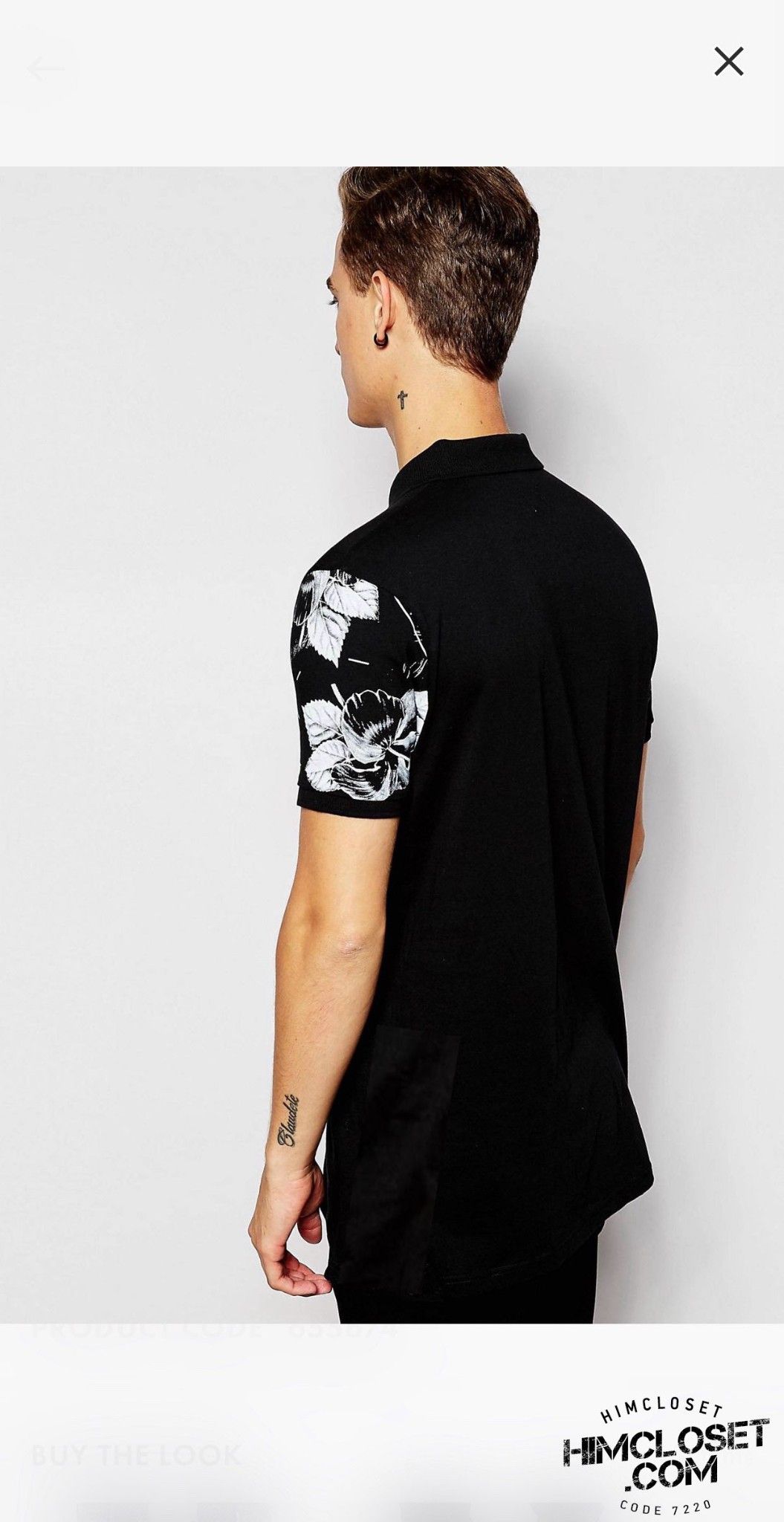 Polo ZR Hoạ Tiết Tay