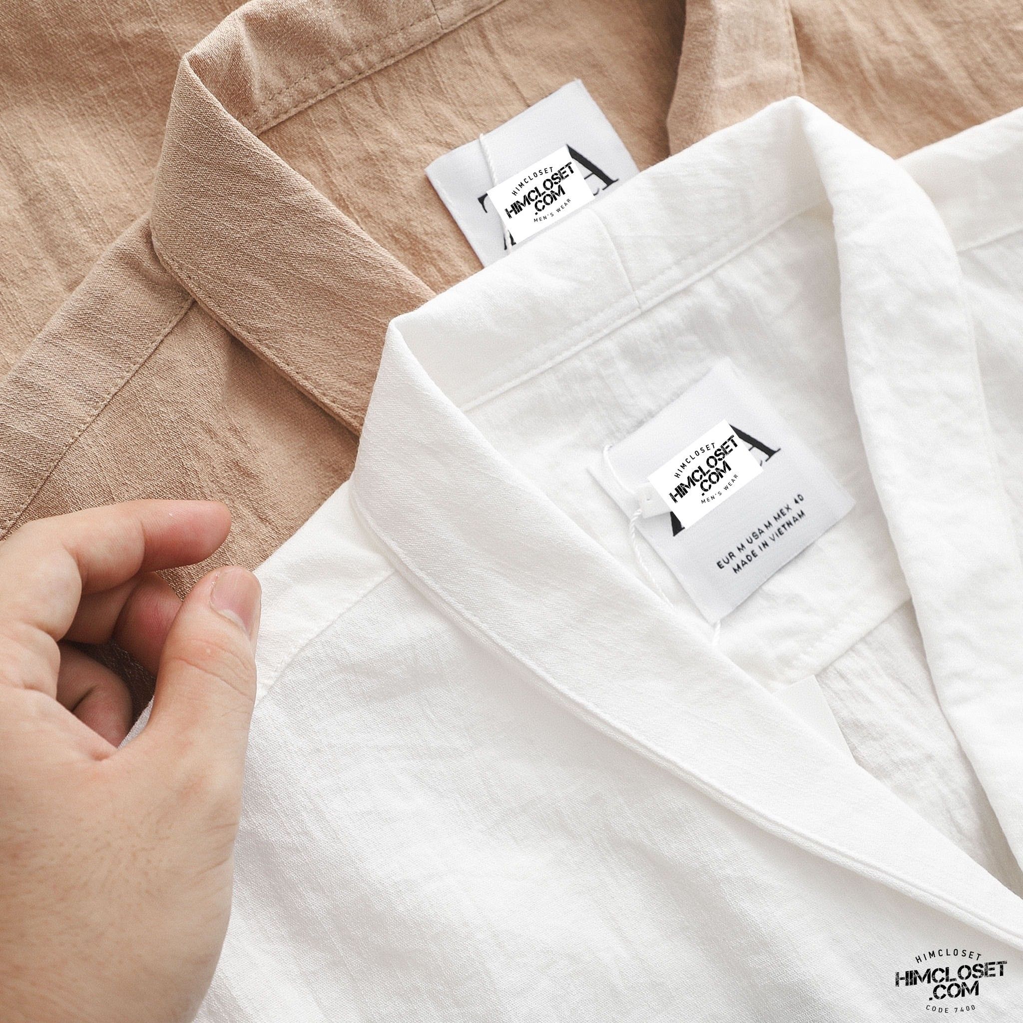 SM ZR TN Linen Cổ Vest