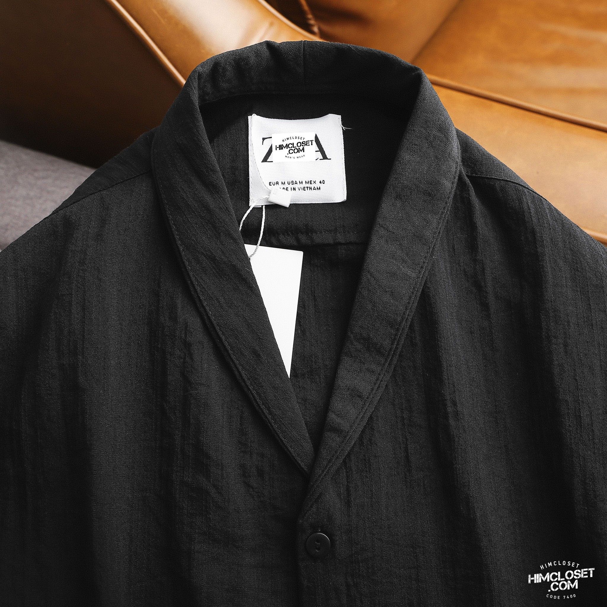 SM ZR TN Linen Cổ Vest