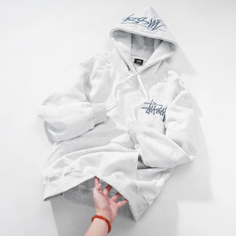  Hoodie Stusy Logo Ngực Thêu 