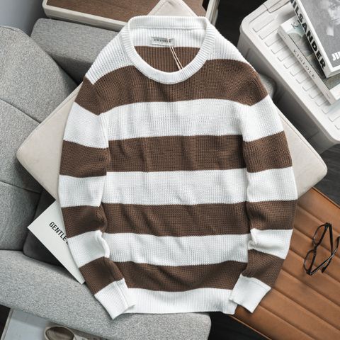  Sweater BTino Len Sọc Ngang 