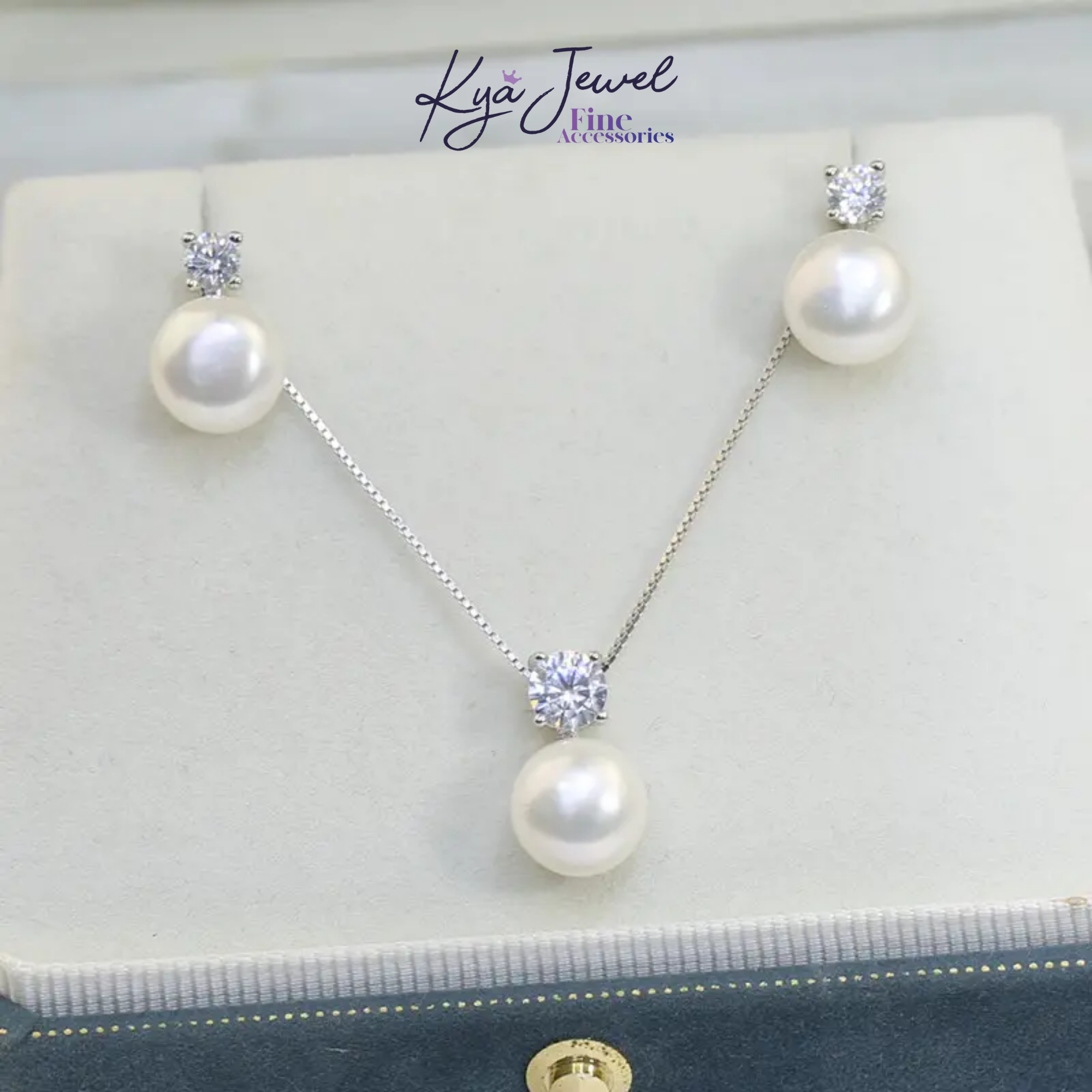 Bộ trang sức nữ Royal Pearl Classic