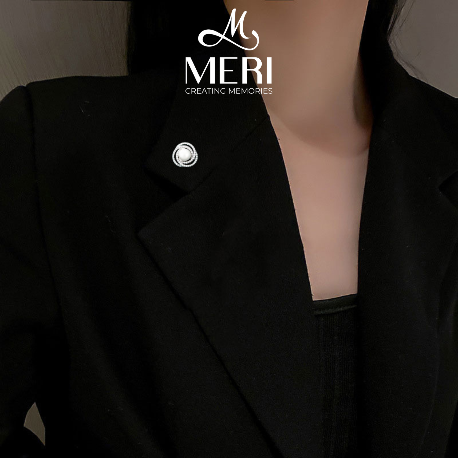 Pin cài áo Hạt ngọc