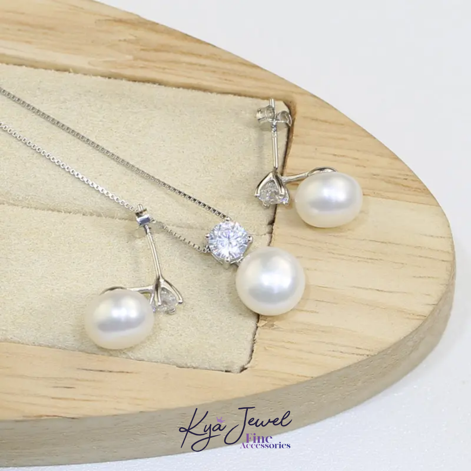 Bộ trang sức nữ Royal Pearl Classic