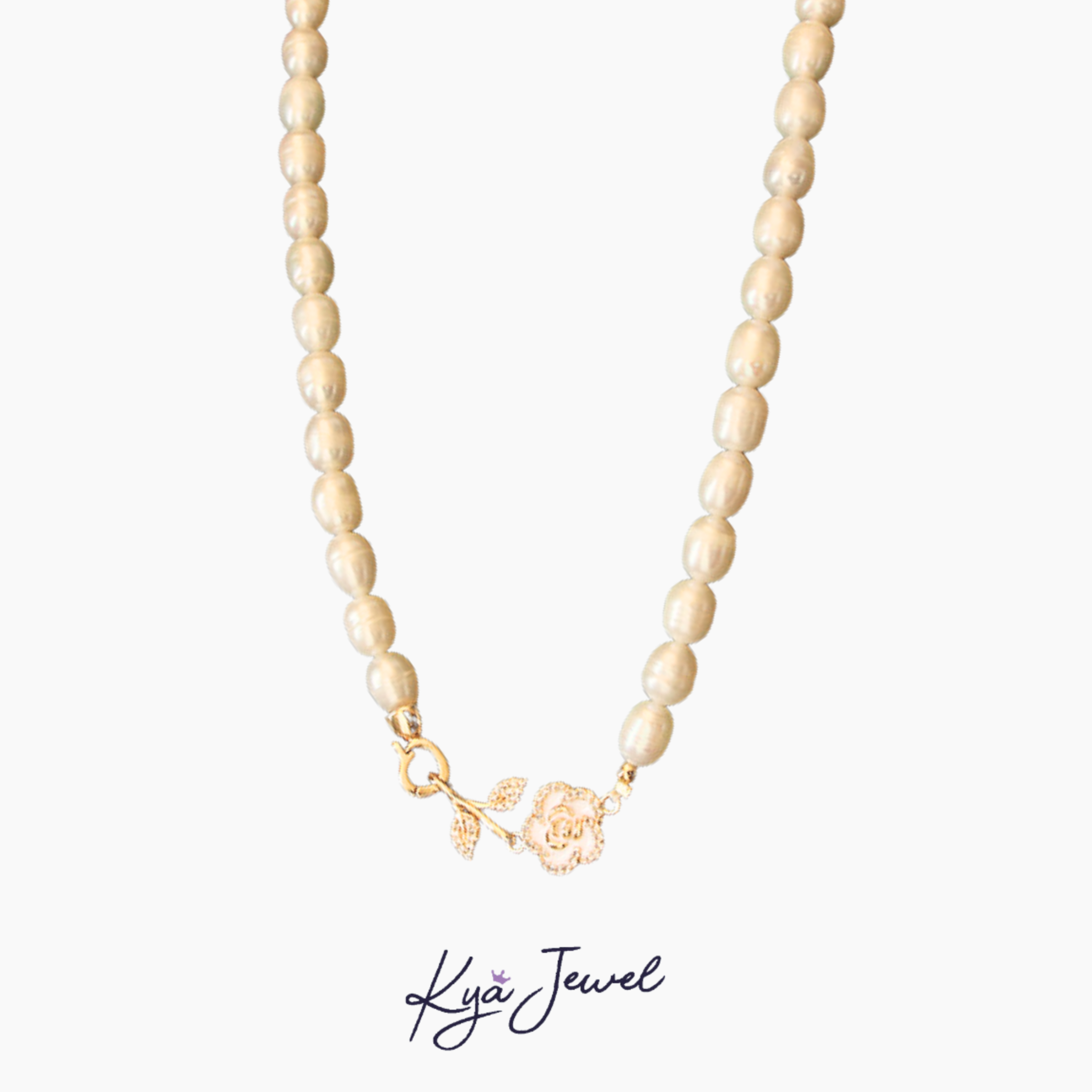 Dây chuyền nữ Pearl Blossom