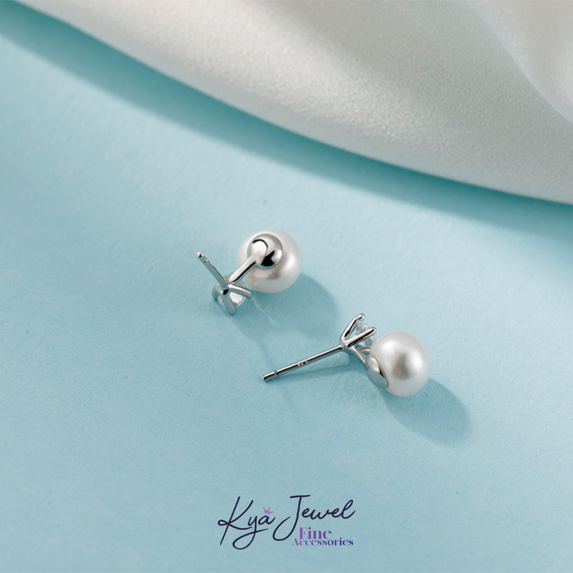 Khuyên tai nữ Royal Pearl Classic