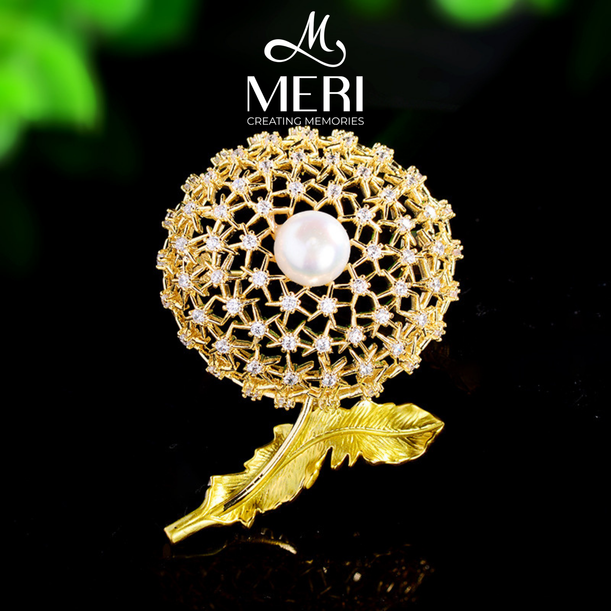 Cài áo bồ công anh
