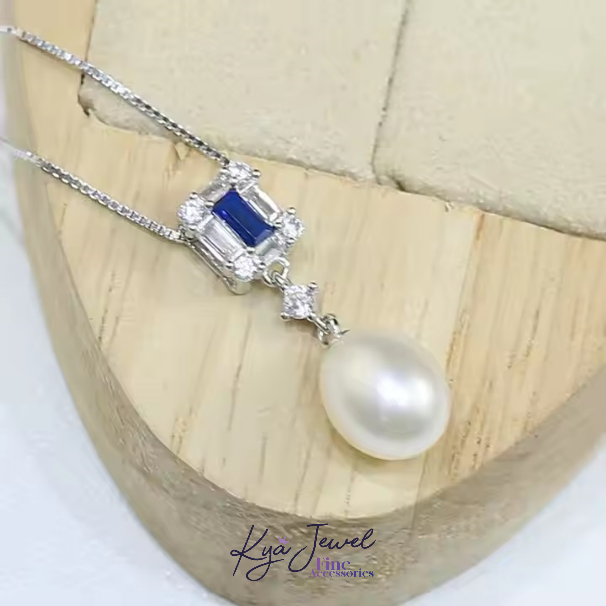 Bộ trang sức nữ Azure Wave Pearl