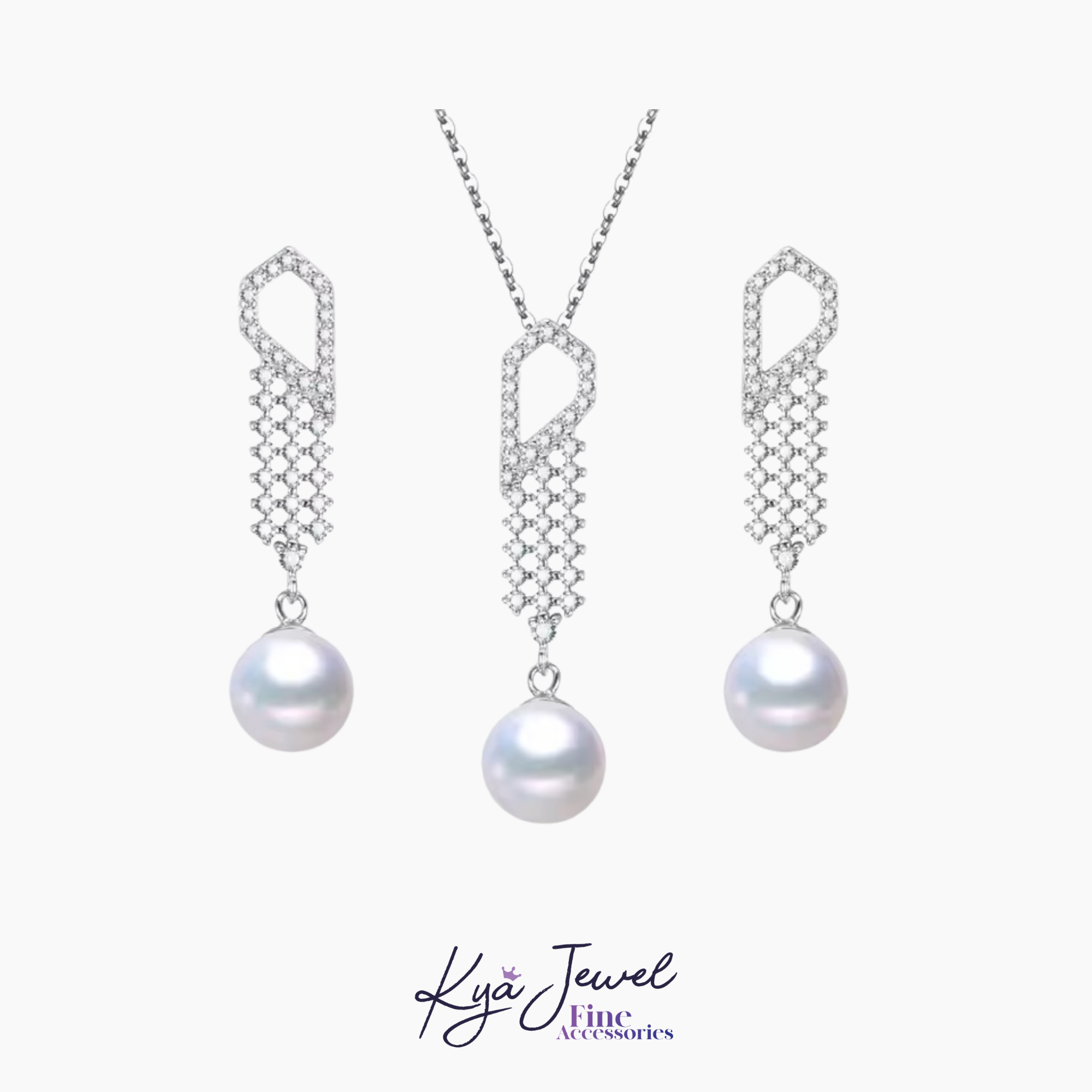 Bộ trang sức nữ Opulent Pearl