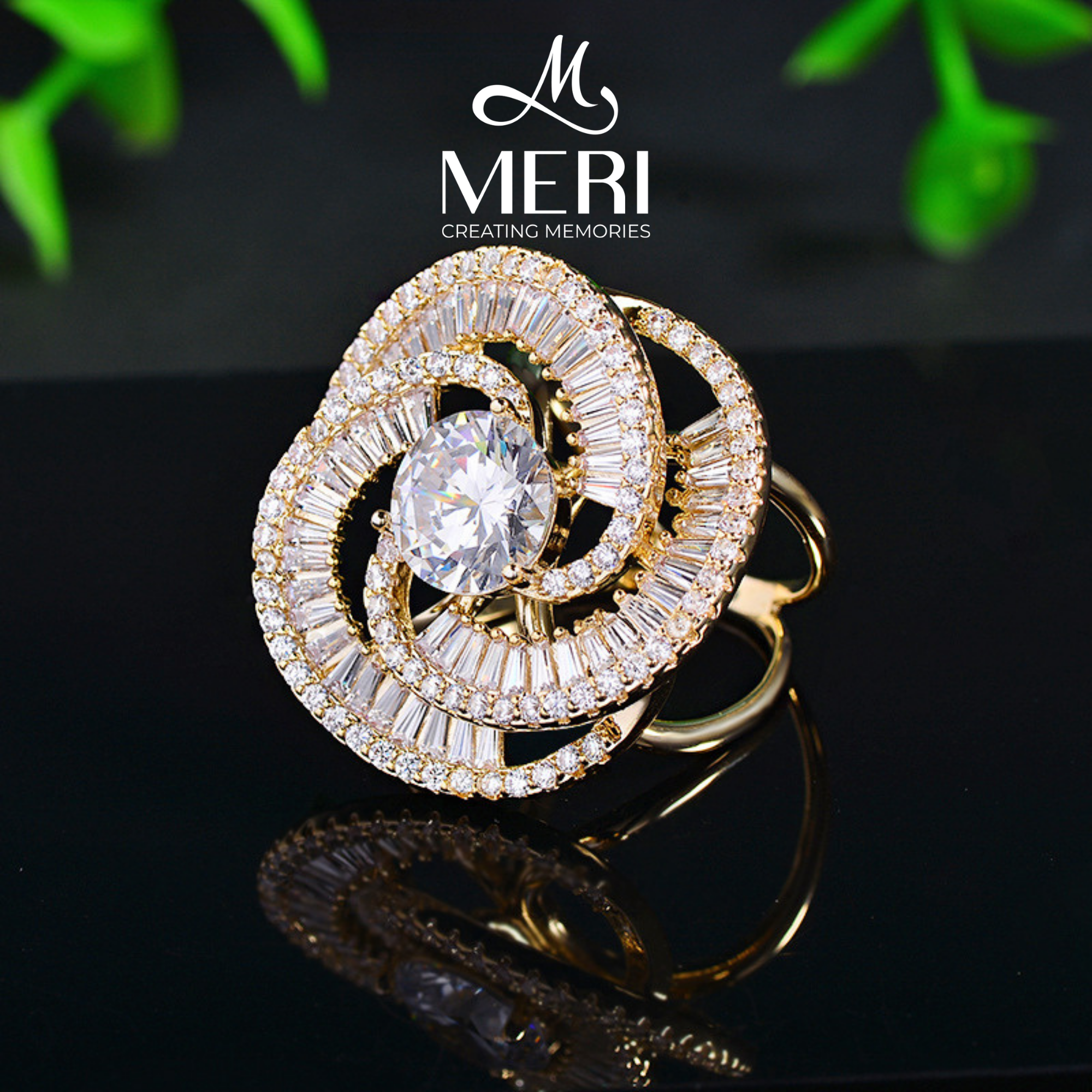 Cài khăn Sparkling Spiral