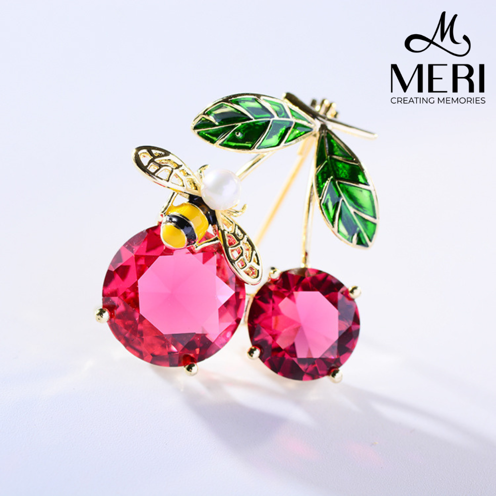 Cài áo Cherry cao cấp