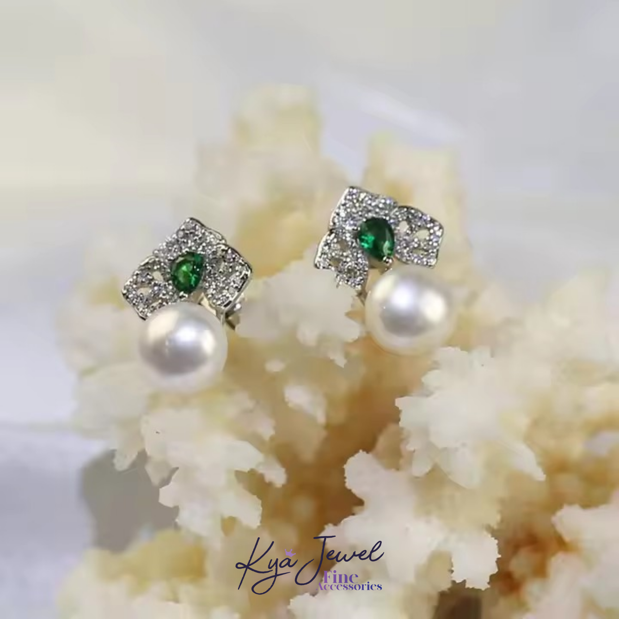 Bộ trang sức nữ Forest Bloom Pearl