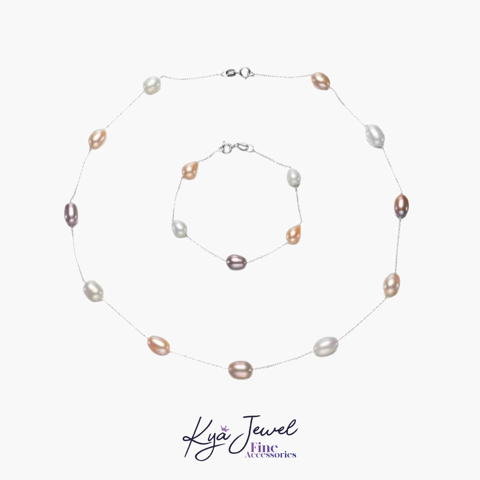 Bộ trang sức nữ Trendy Pearl