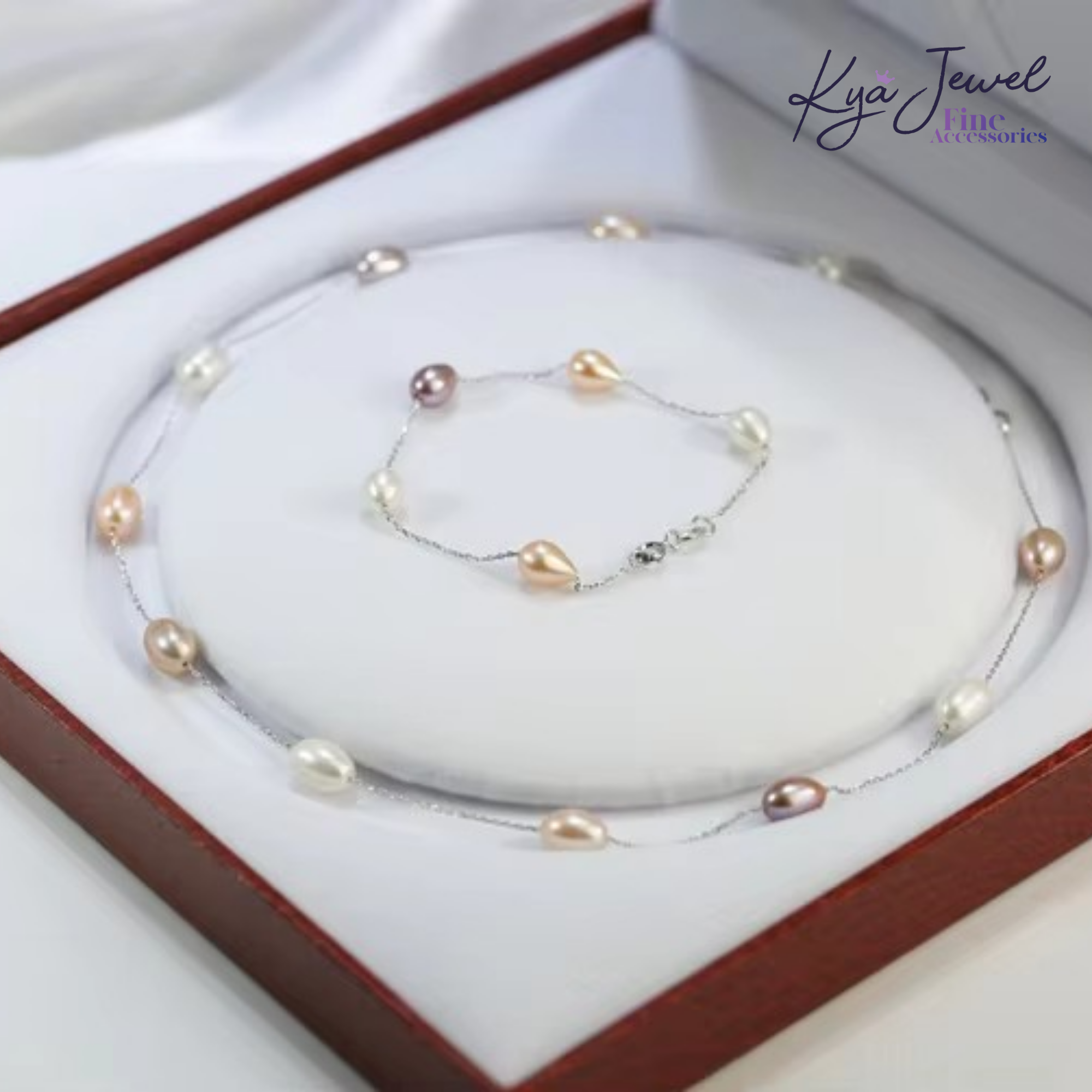 Dây chuyền nữ Trendy Pearl