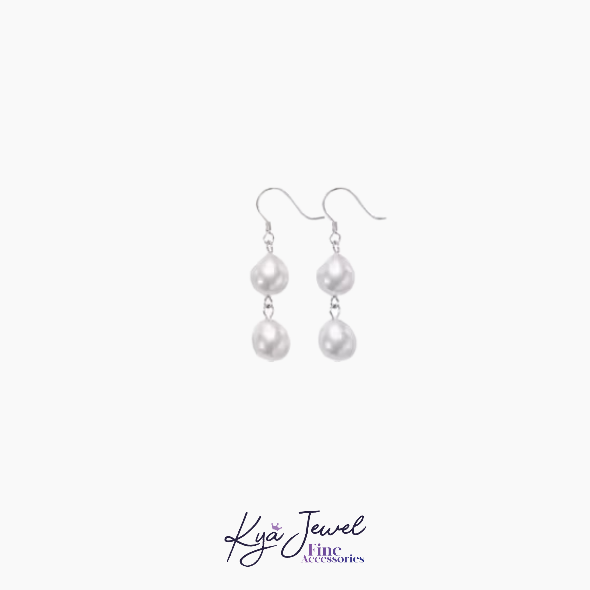 Khuyên tai nữ Multicolor Pearl