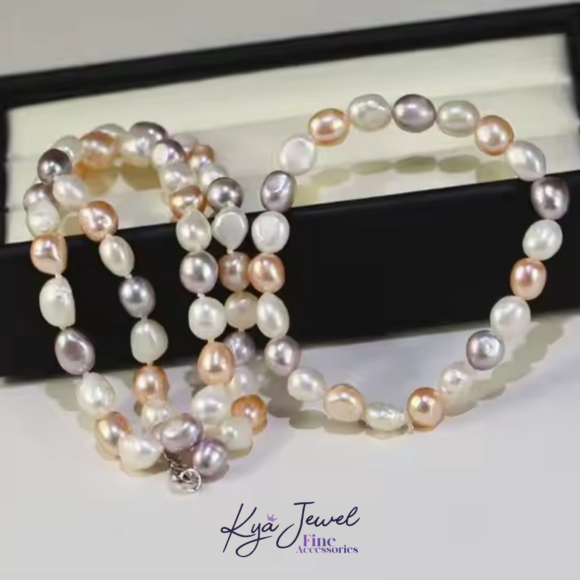 Bộ trang sức nữ Multicolor Pearl